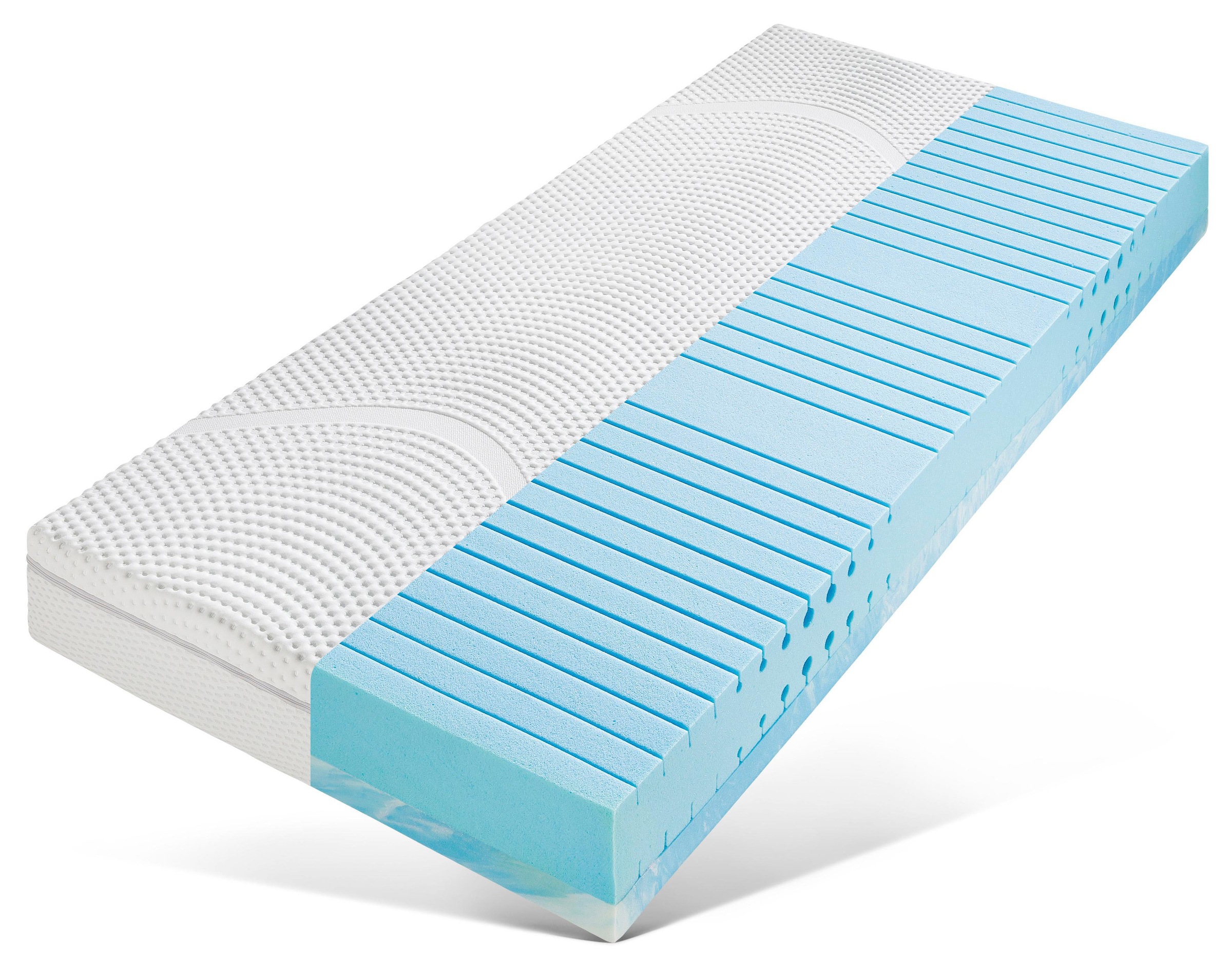 Hemafa Komfortschaummatratze "GEL STYLE 2200" 22 cm hoch Raumgewicht: 35 kg/m³ 1 Stk. tlg. Qualitätsprodukt zum fairen Preis