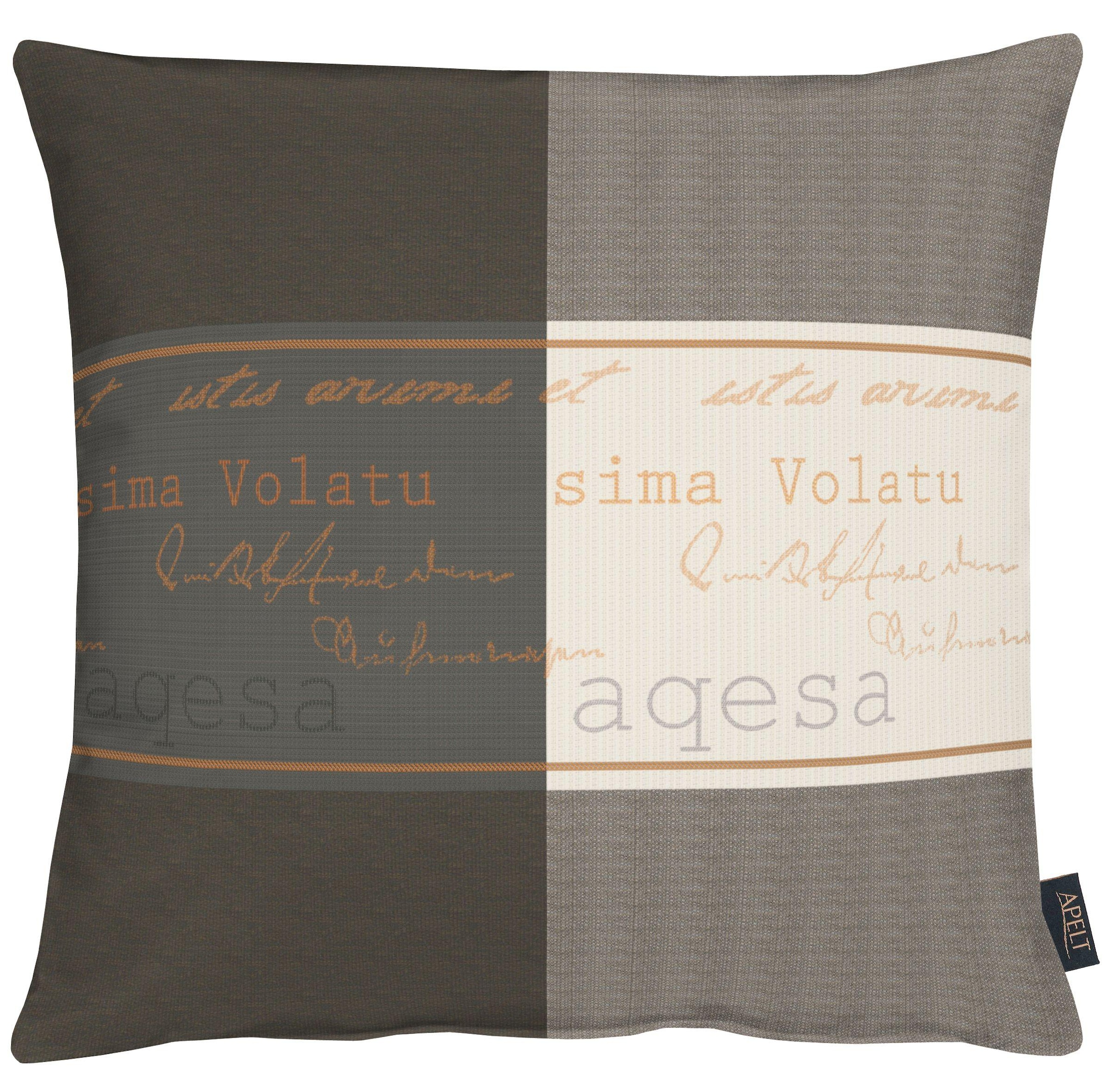 APELT Dekokissen »Tarent« Kissenhülle mit Füllung, 1 Stück