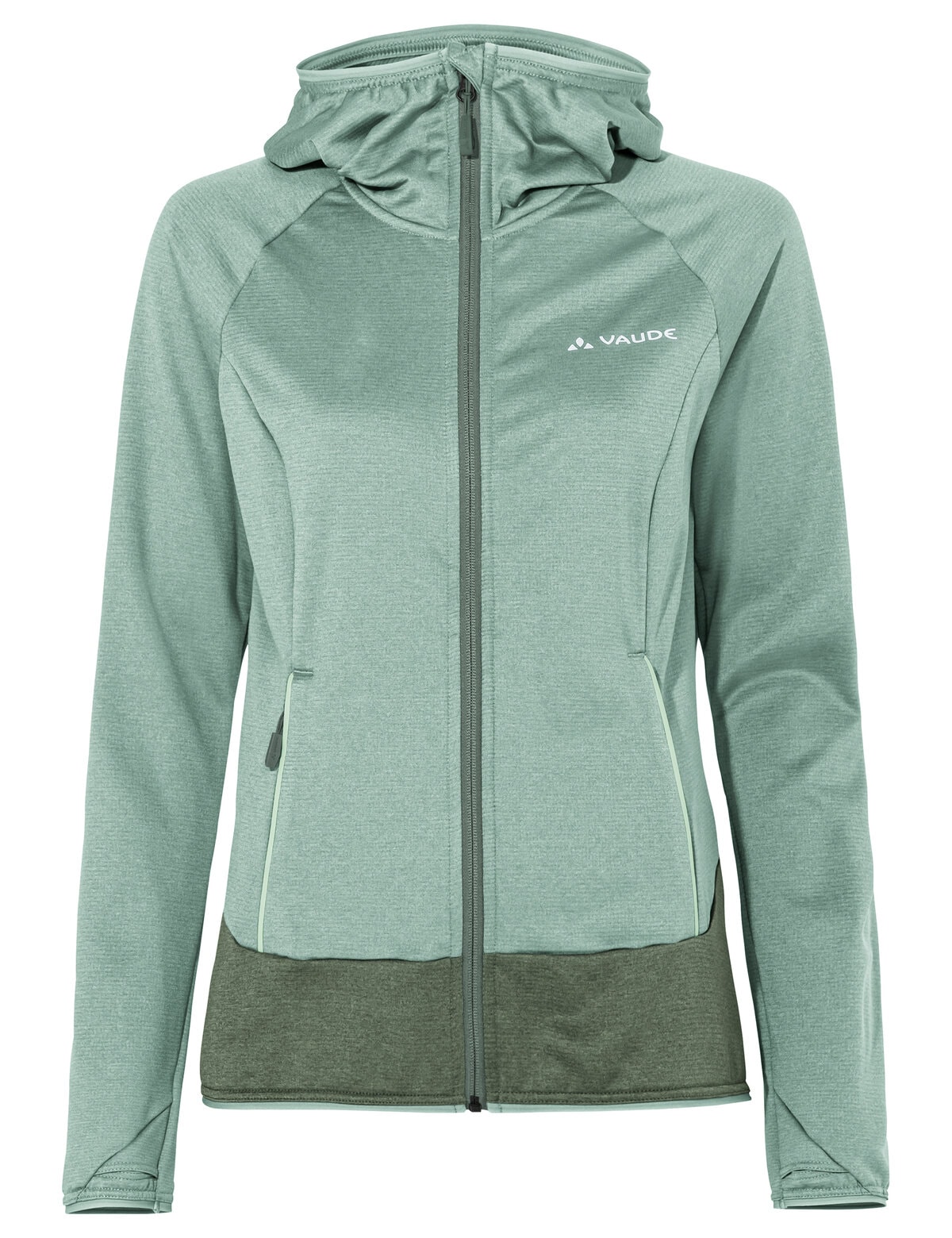 VAUDE Fleecejacke »WOMEN'S TEKOA FLEECE JACKET II« mit Kapuze sportlicher Stil, mit Kapuze und hochschließendem Kragen