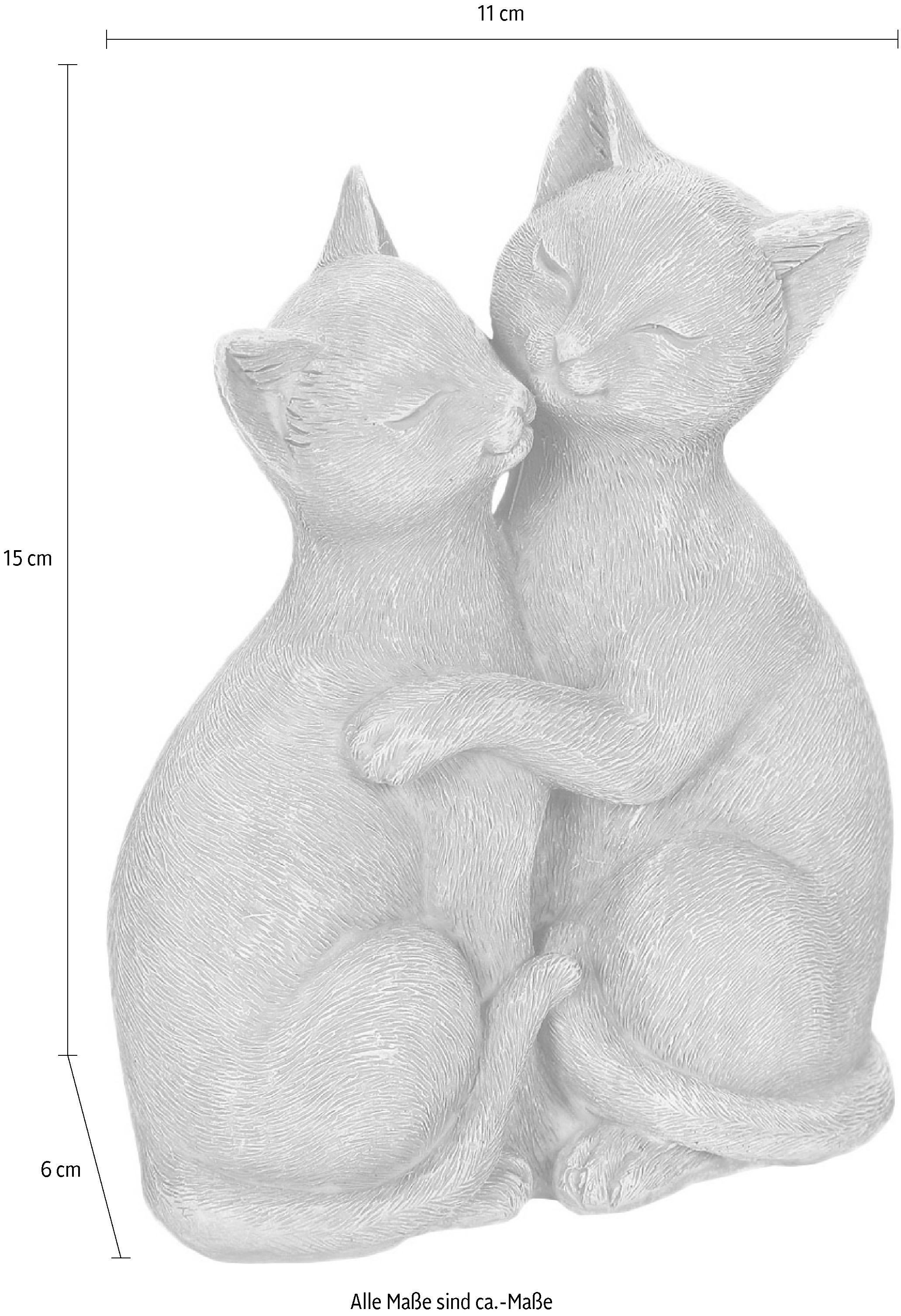 Ambiente Haus Dekofigur »Katzenpärchen«, Höhe 15 cm bequem kaufen