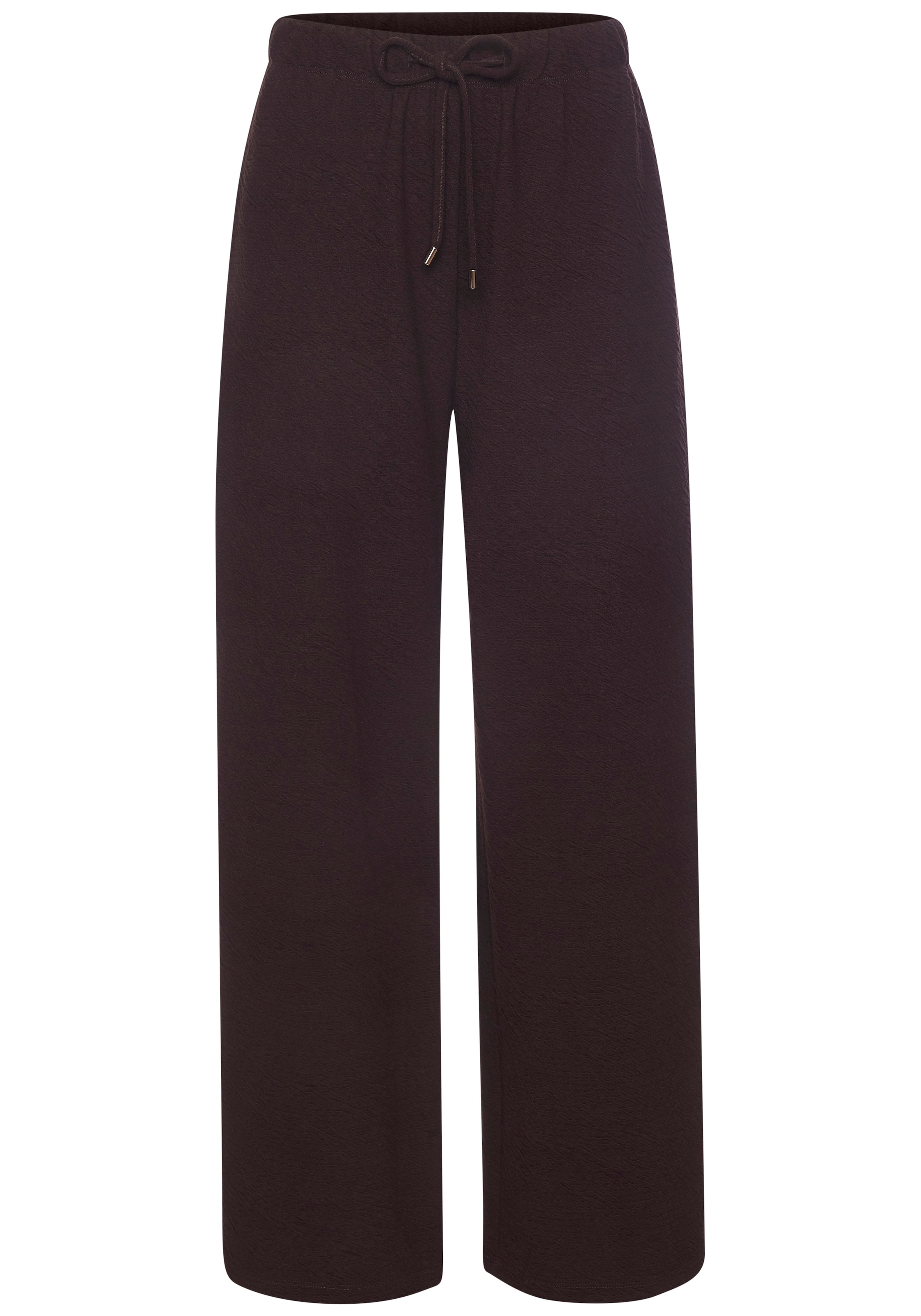 Venice Beach Sweathose  aus softer Strukturware, weite Schlupfhose, casual