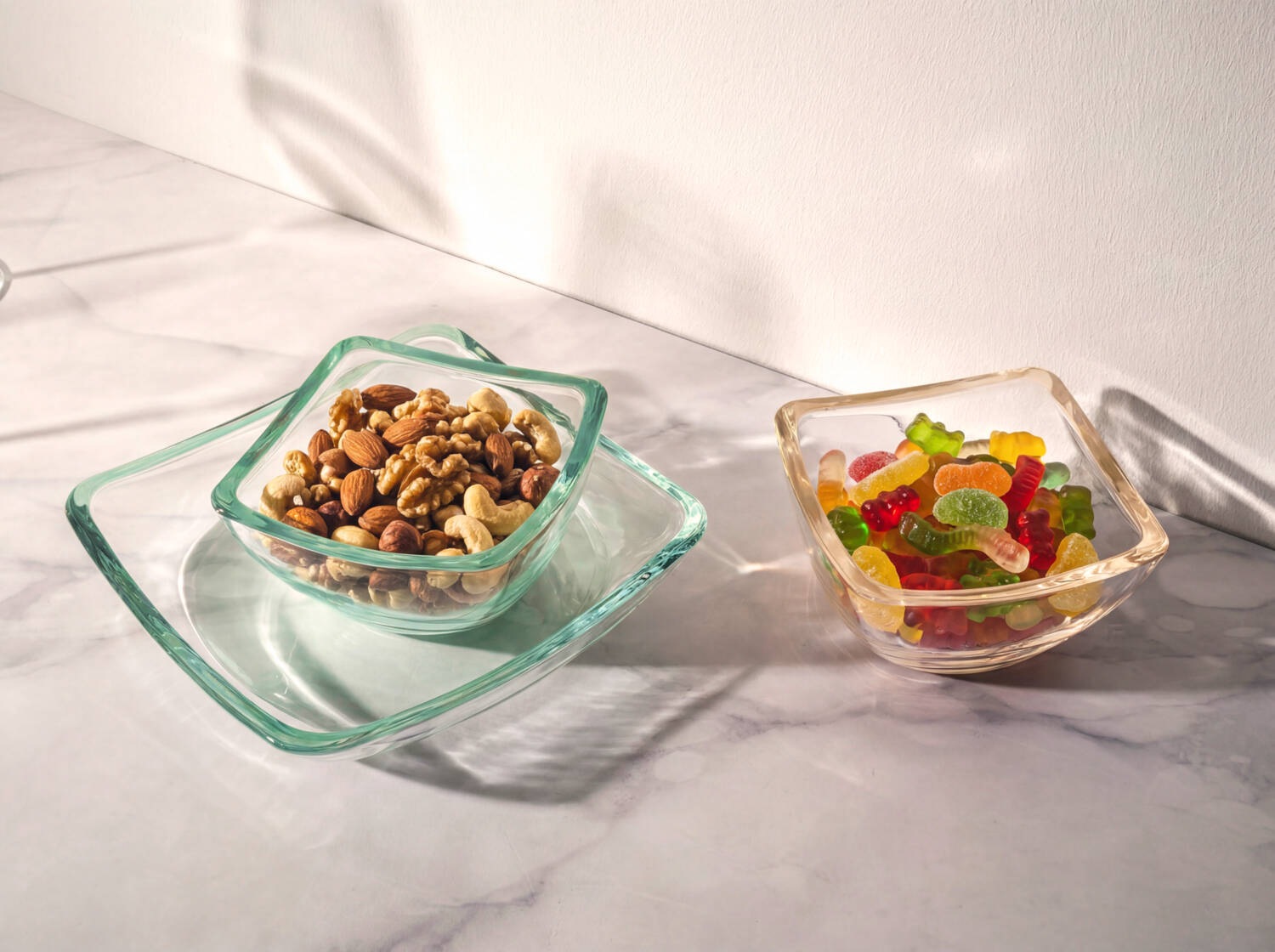 LEONARDO Snackschale »PIAZZA, Schale, 12 cm« 4 aus Glas im zeitlosen Design