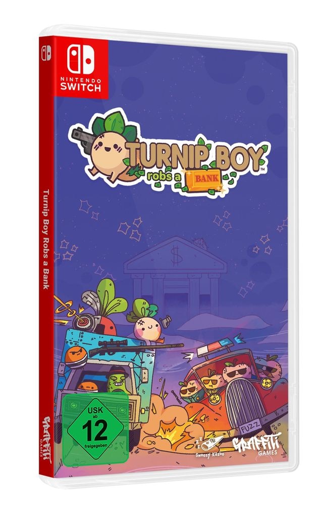 Graffiti Games Spielesoftware »Turnip Boy Robs a Bank«, Nintendo Switch