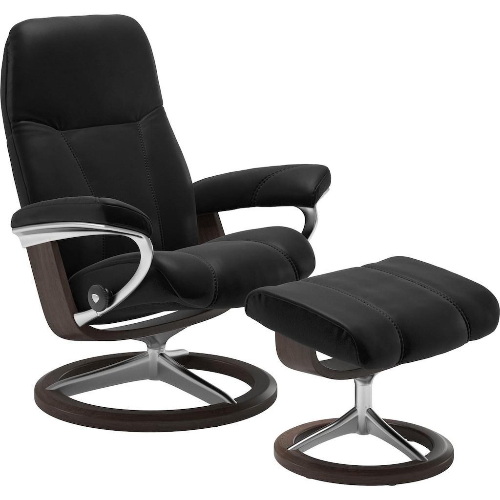 Stressless® Relaxsessel »Consul«, (Set, Relaxsessel mit Hocker)