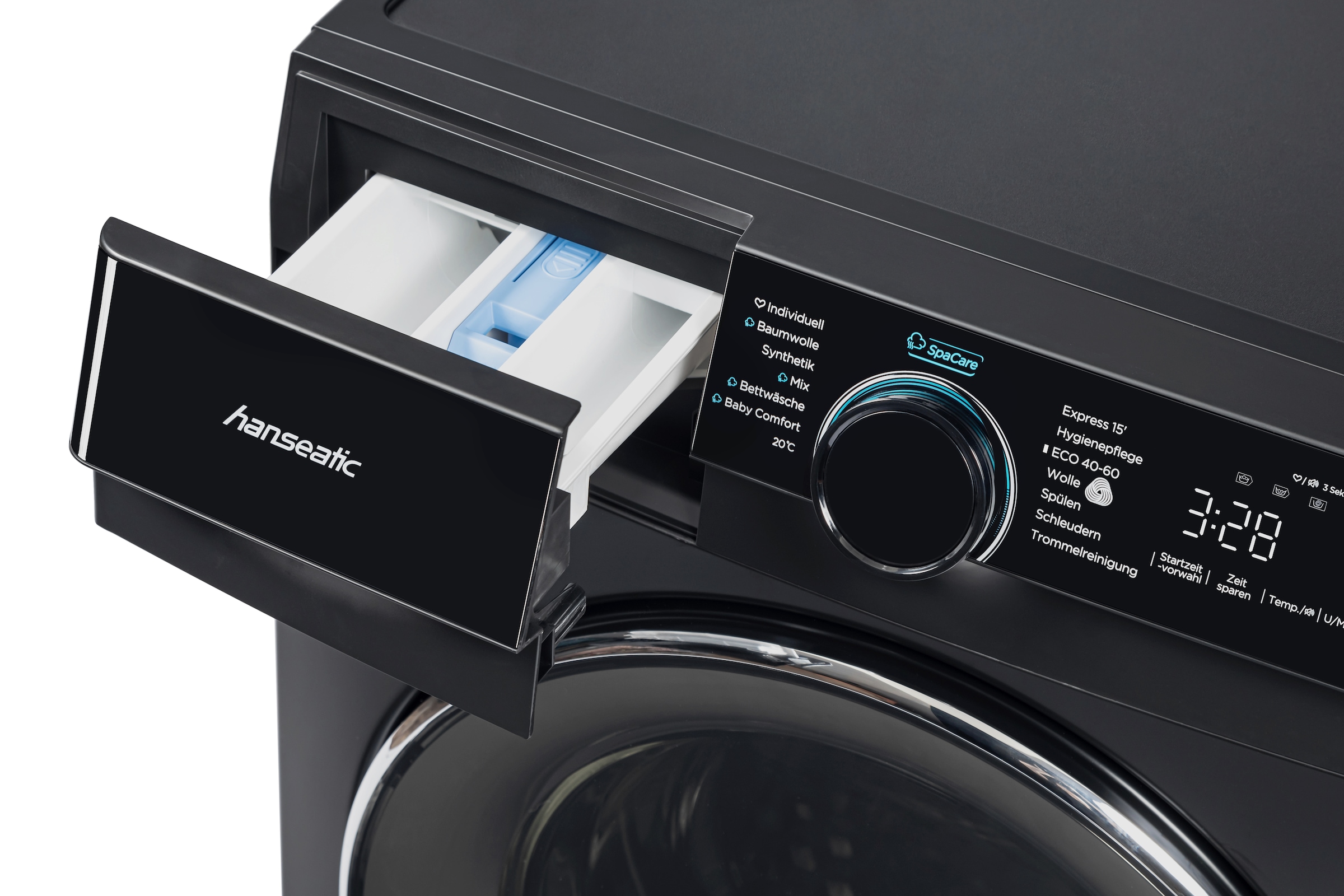 Hanseatic Waschmaschine »HWMK814A1BI«, 8 kg, 1400 U/min, Überlaufschutzsystem