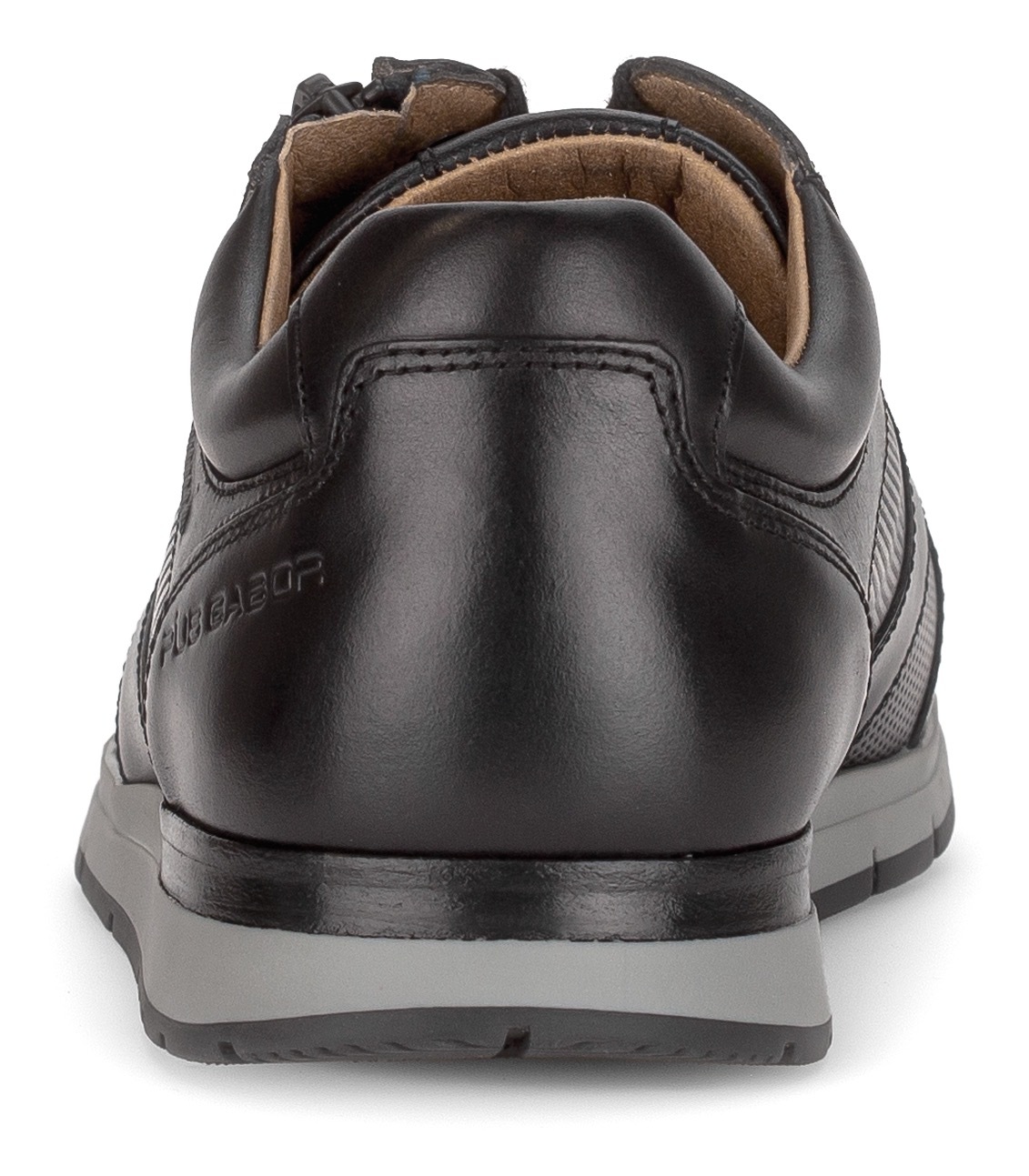 Pius Gabor Sneaker  , Freizeitschuh, Schnürer, Halbschuh mit Logoprägung, Weite G (=weit)