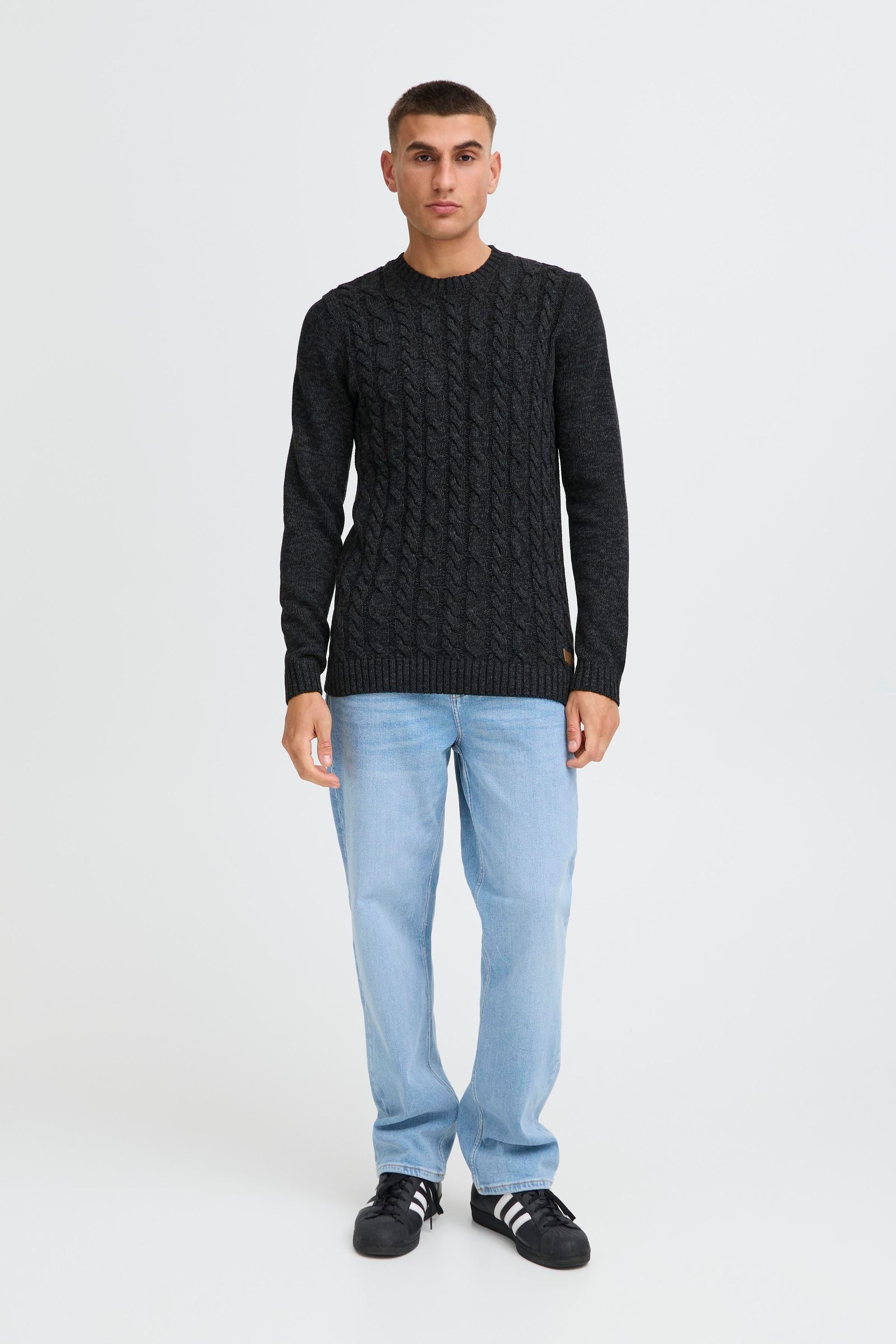 !Solid Strickfleece-Pullover »Strickpullover SDRICCO«