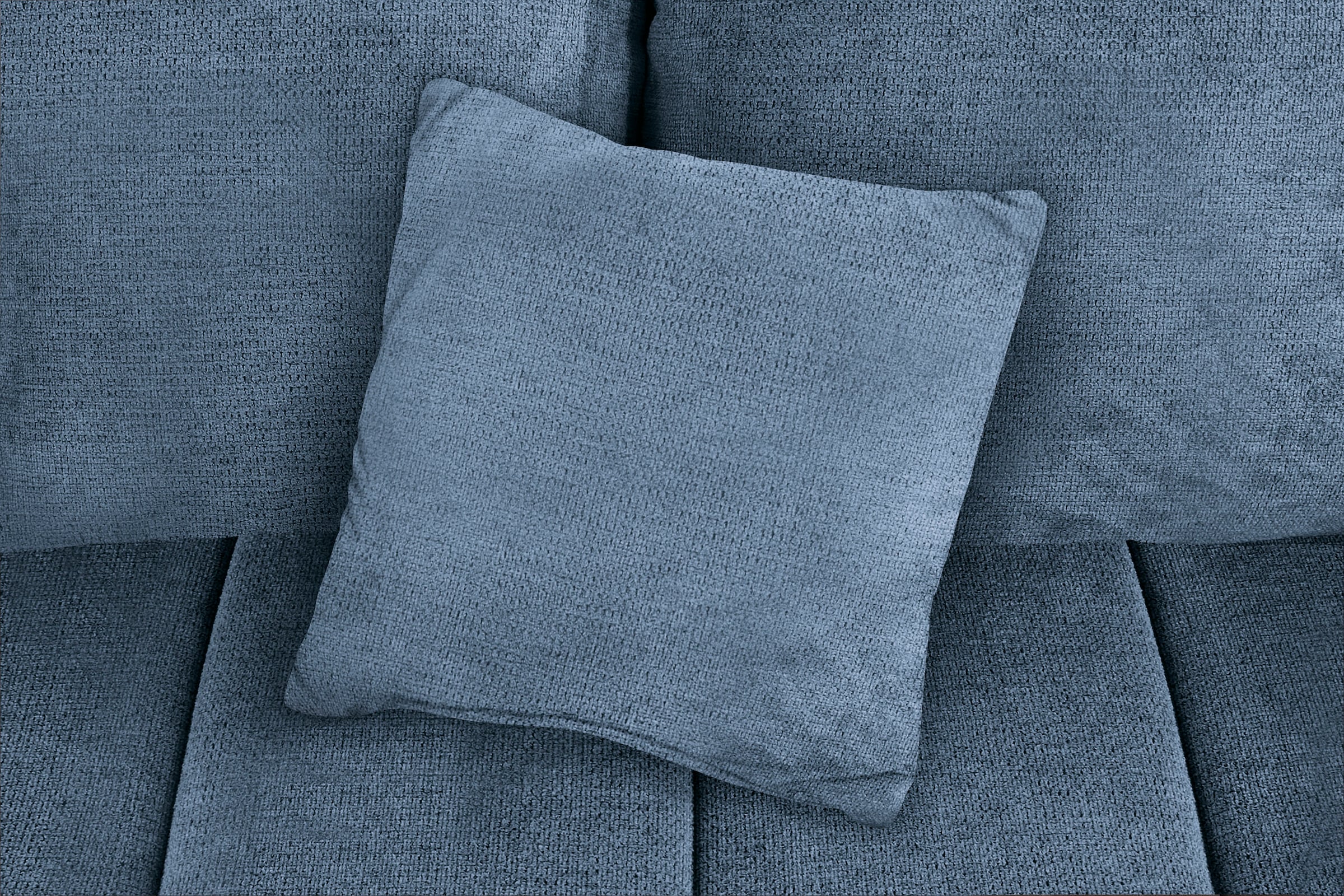 INOSIGN Ecksofa »Imola, elegant und modern, aktuelle Steppung im Sitz, bequem, L-Form«, frei im Raum stellbar, wahlweise mit Bettfunktion und Bettkasten