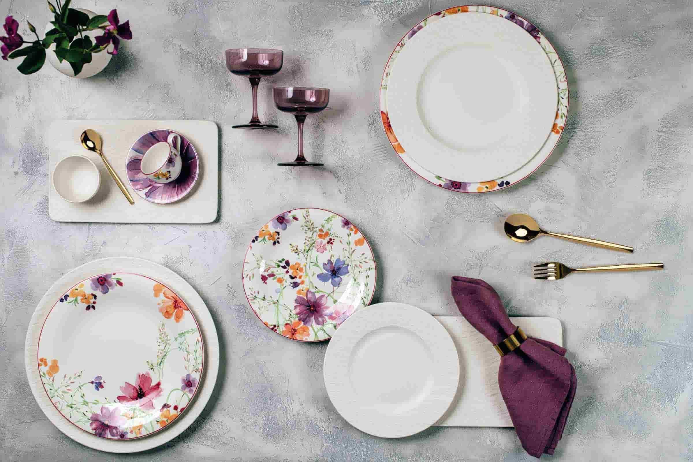 Villeroy & Boch Frühstücksteller »Frühstücksteller Mariefleur Basic ø 21 cm bunt«