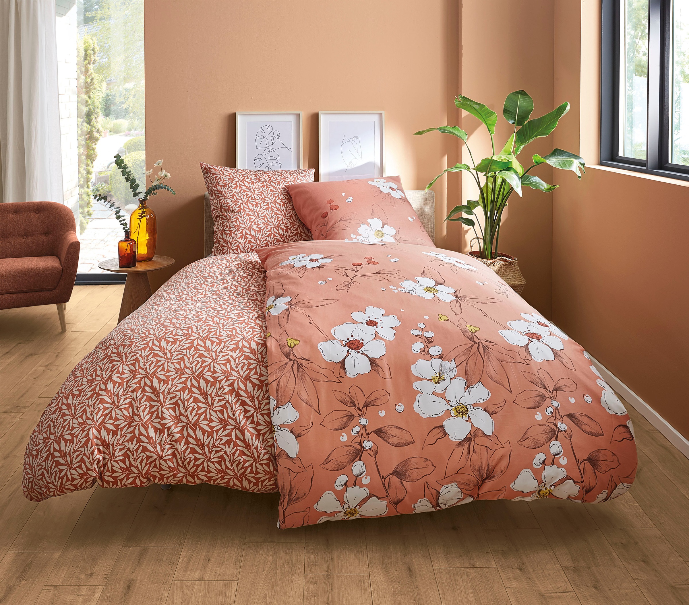 Kleine Wolke Bettwäsche »Sienna«, mit frischem, floralem Design