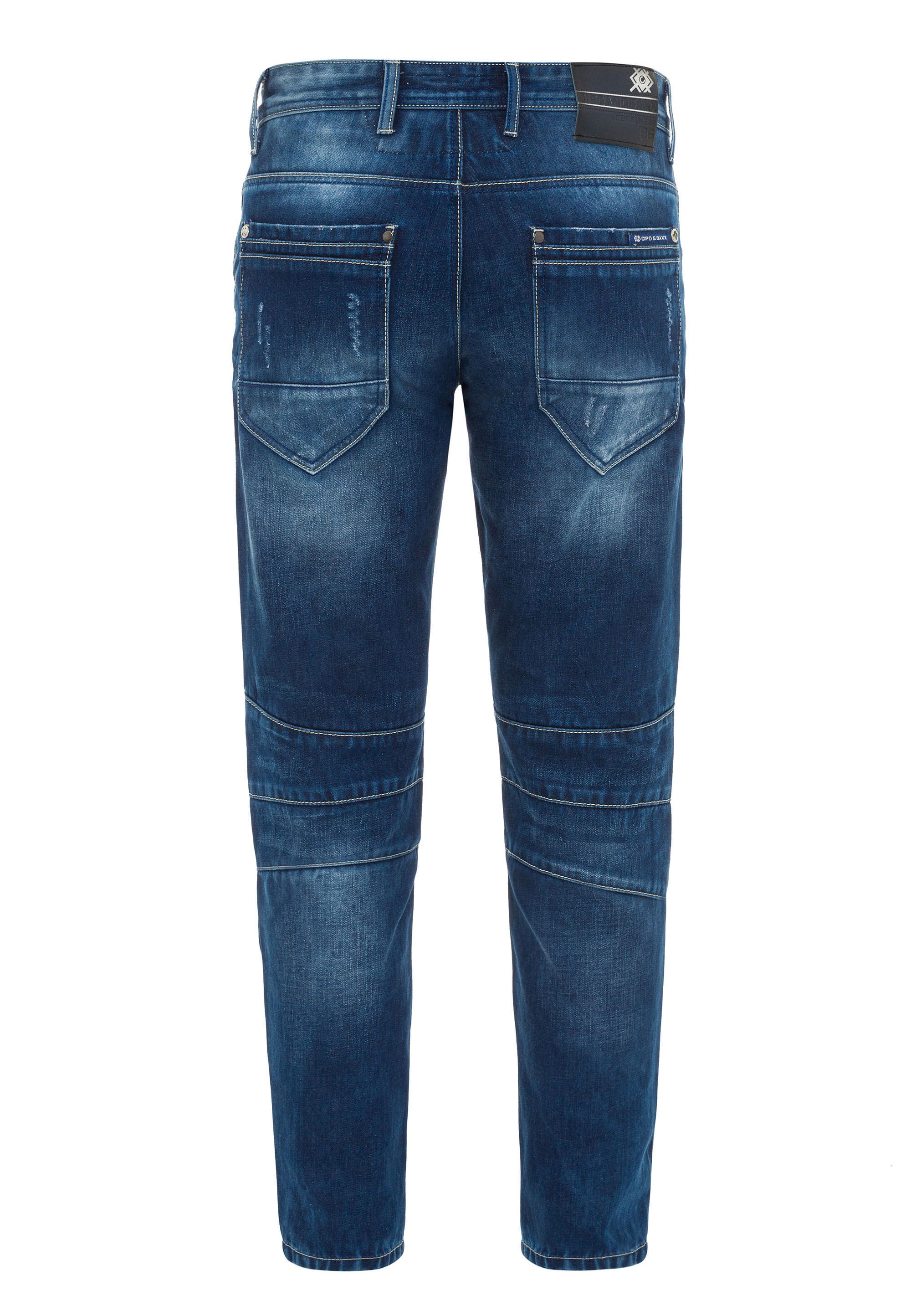 Cipo & Baxx 5-Pocket-Jeans »Cipo & Baxx Jeans Jeans« im Used-Look