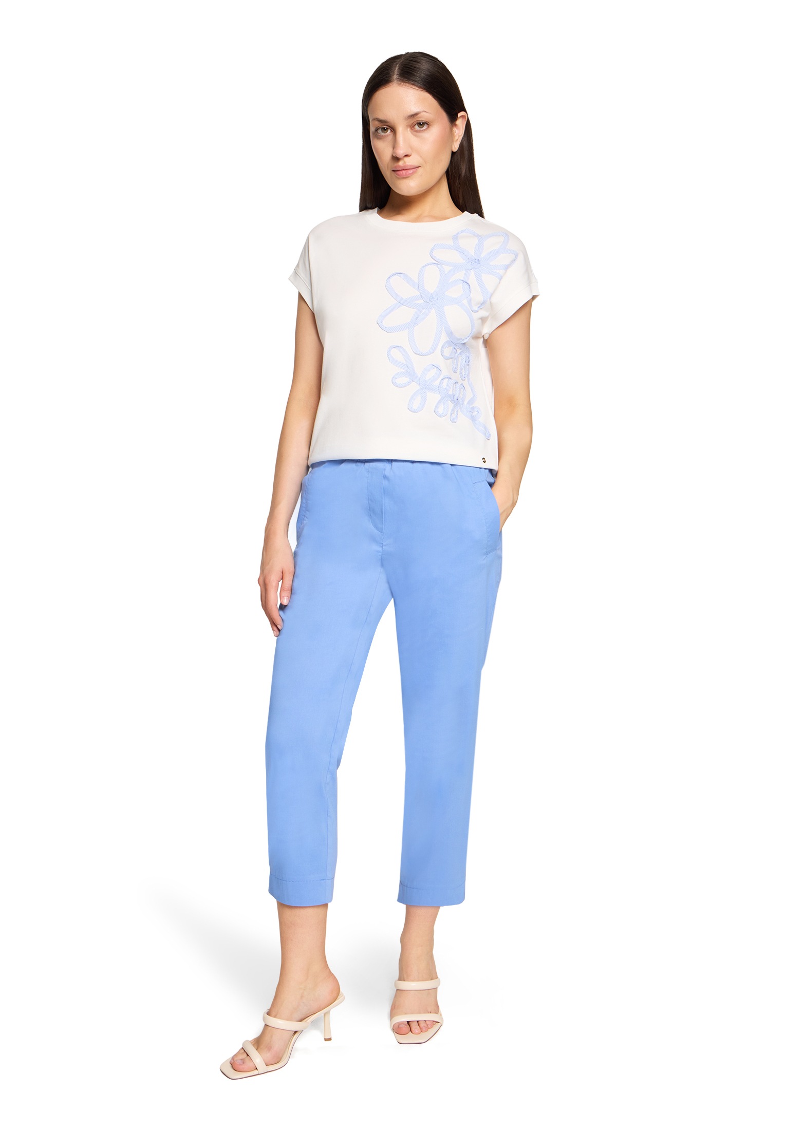 Betty&Co Kapuzentop »Sweatpullover mit Applikation«