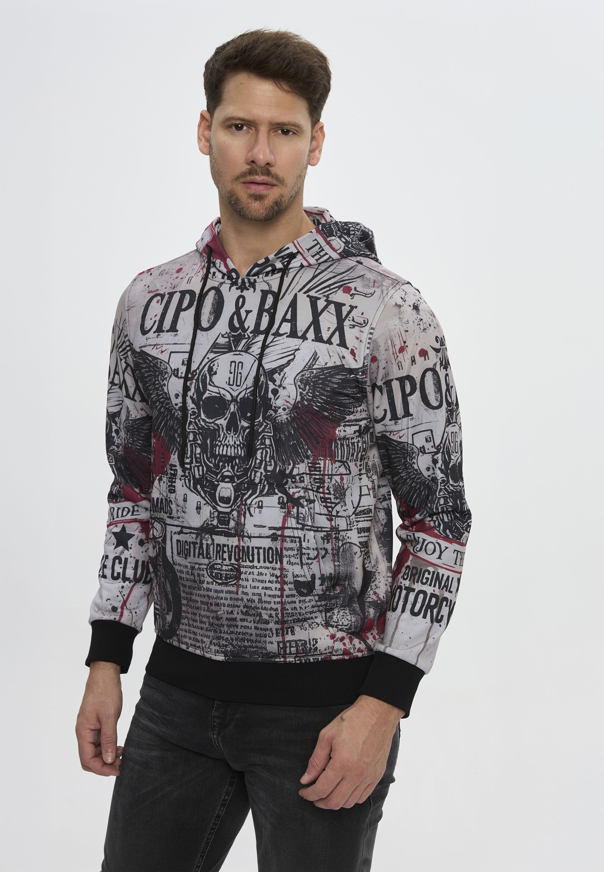 Cipo & Baxx Kapuzenpullover »Cipo & Baxx Hoodie CL614«