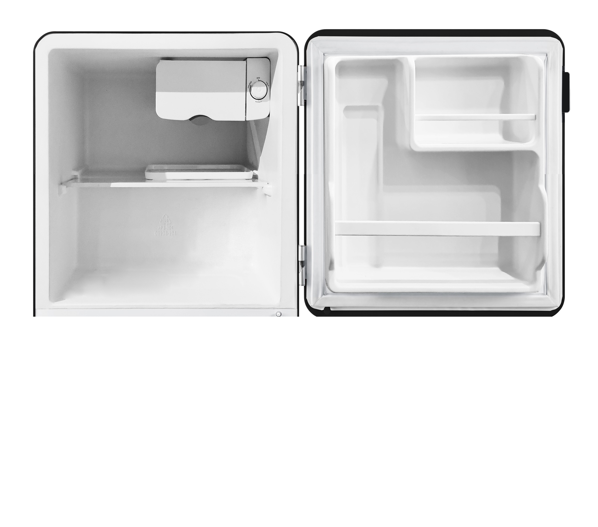 NABO Table Top Kühlschrank, KBR 481, 48,0 cm hoch, 44,0 cm breit mit 3  Jahren XXL Garantie