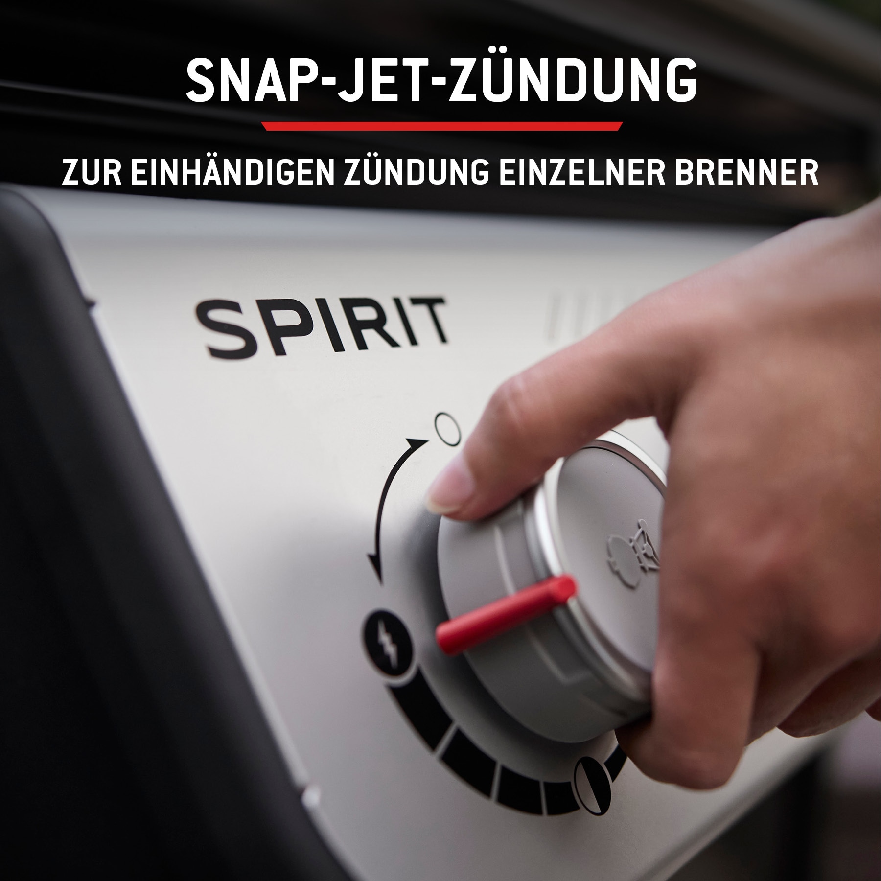 Weber Gasgrill »SPIRIT E-310« Edelstahl Flavorizer Bars, Snap Jet Zündung