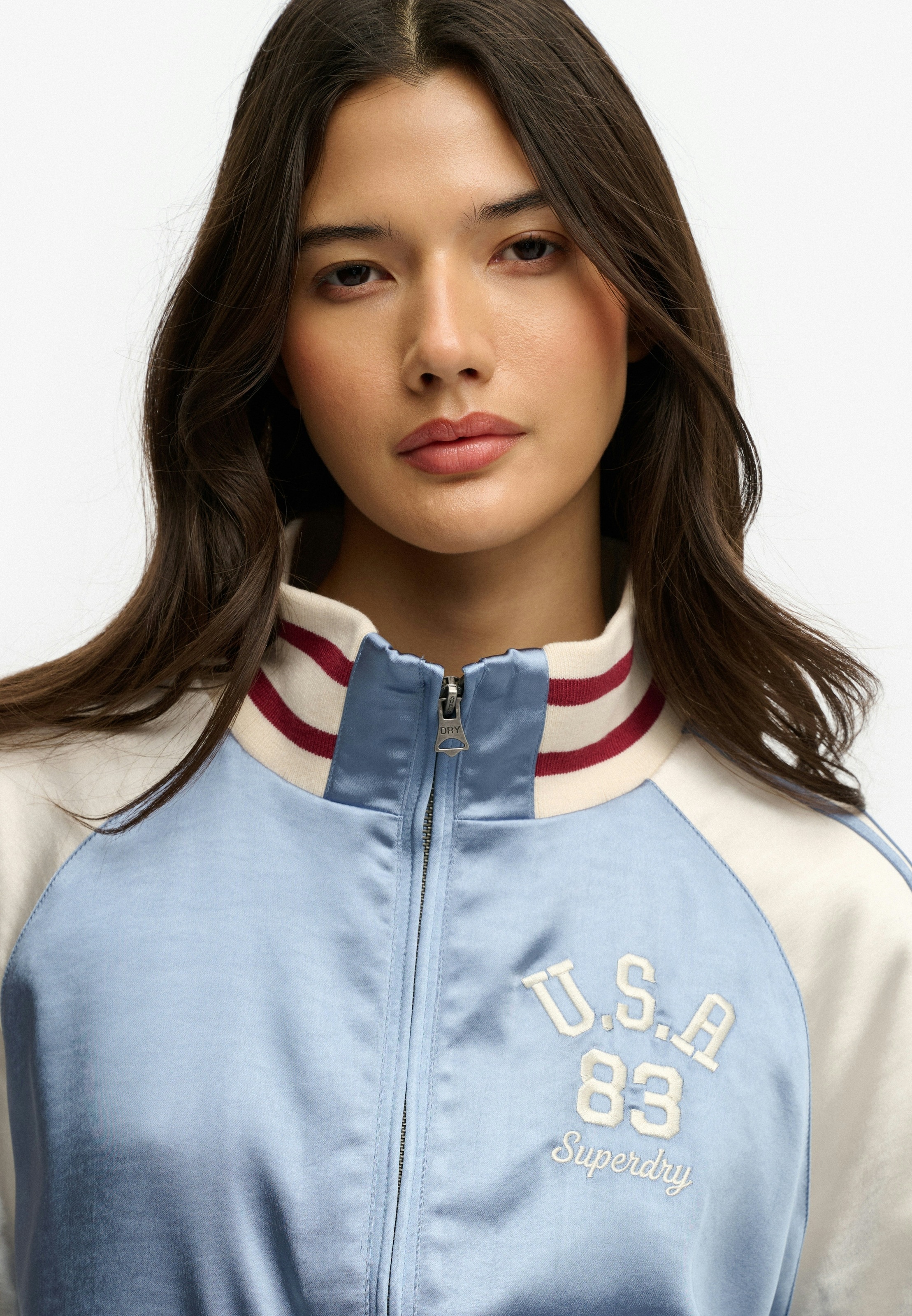 Superdry Blouson »SUIKA TRACK JACKET« Kunstfaser, oversize