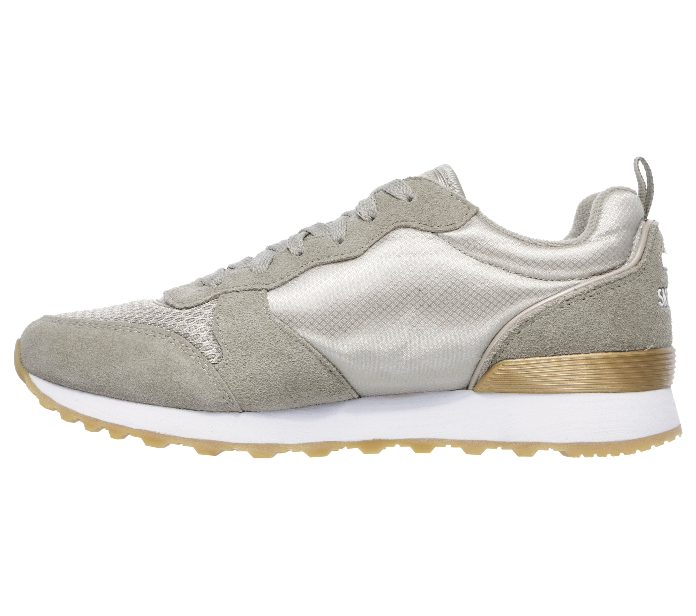 Skechers 1100000002199 »OG 85 - GOLDN GURL«  Schnürschuh, Original-Retro-Jogginschuh mit Air-Cooled Memory Foam®