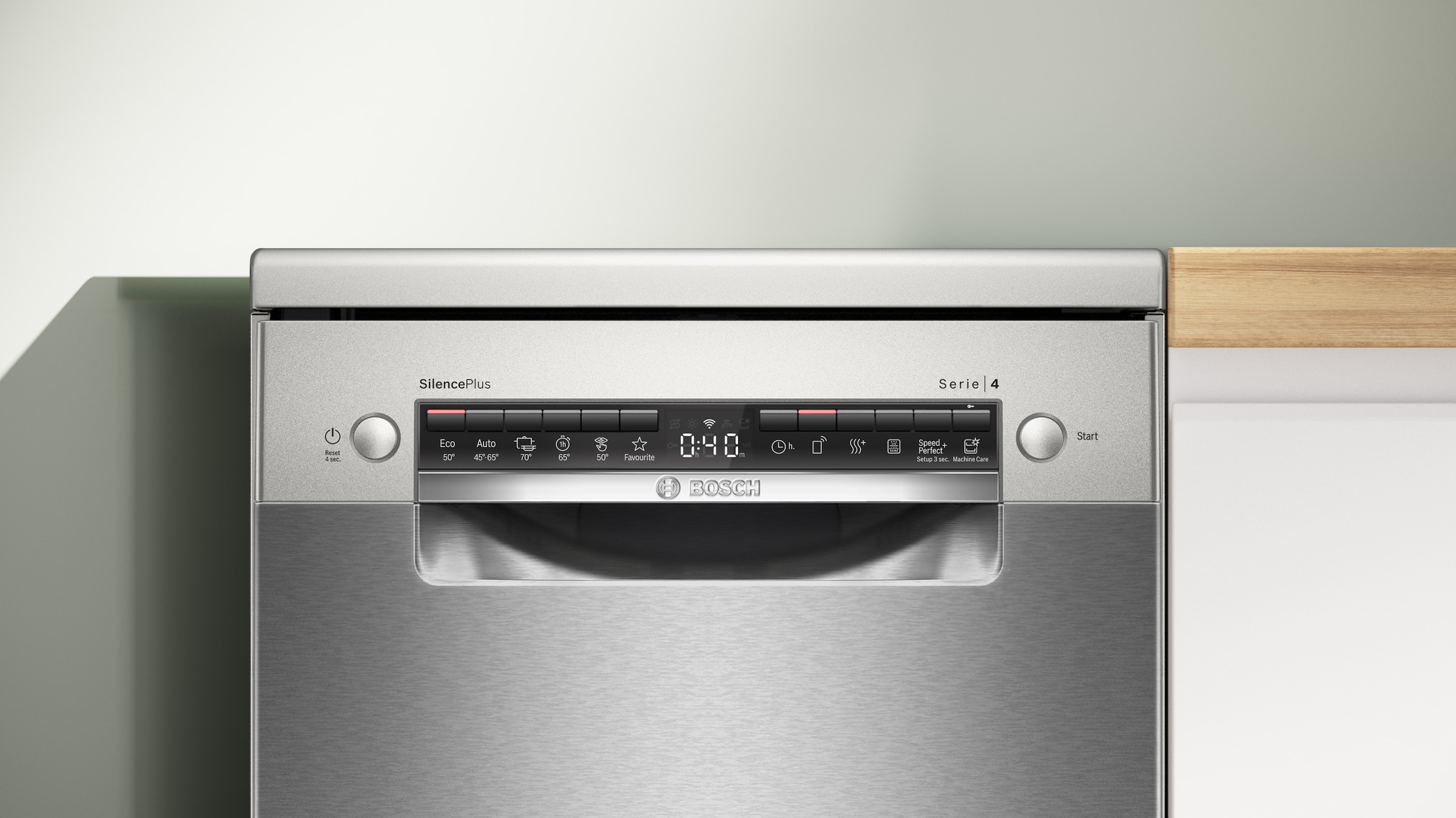 BOSCH Standgeschirrspüler Serie 4 »SPS4HMI13E« 10 tlg. Maßgedecke