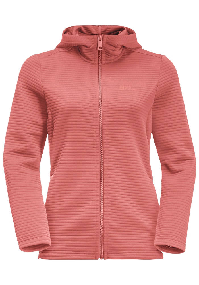 Jack Wolfskin Kapuzenfleecejacke »MODESTO HOODED JKT WOMEN«, mit Kapuze