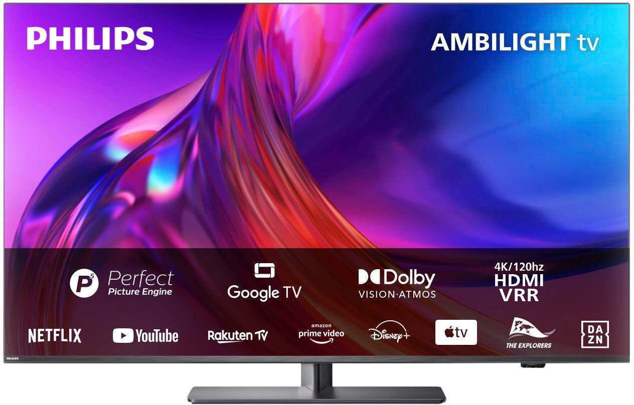 Philips TV-Smart-TV-Google HD, 3 | XXL TV cm/50 »50PUS8808/12«, Zoll, Ultra 126 LED-Fernseher Garantie Android UNIVERSAL ➥ 4K Jahre