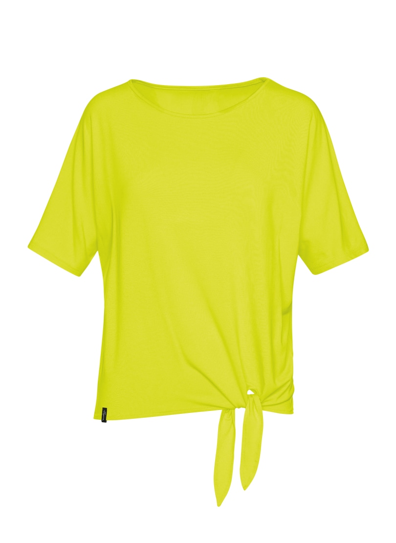 Trigema T-Shirt »TRIGEMA T-Shirt mit modischem Knoten«, (1 tlg.)
