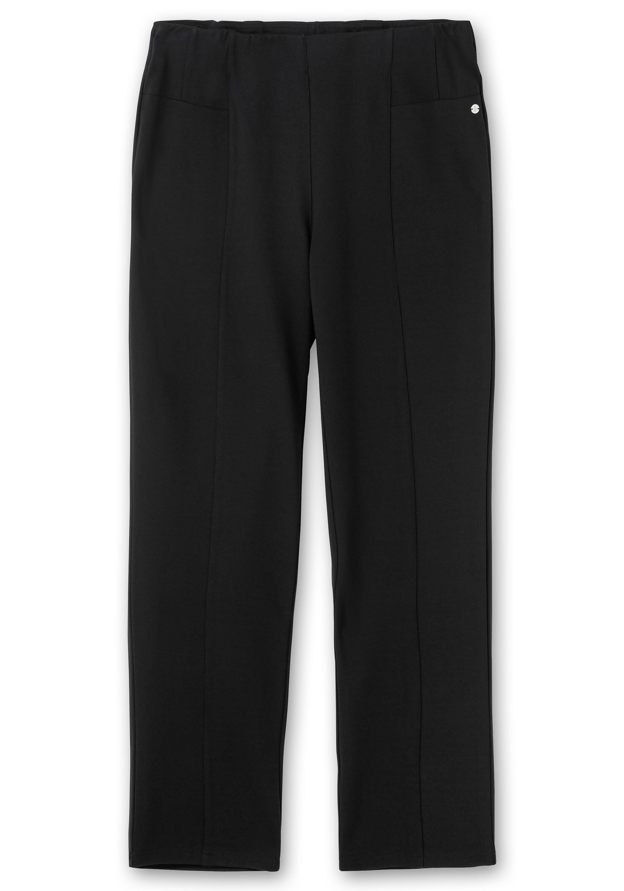 Sheego Schlupfhose »Gerade Hose aus Interlock, mit elastischem Bund«