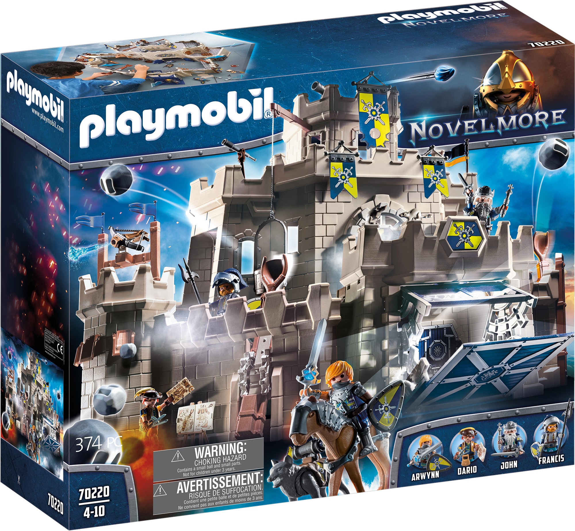 Playmobil® Konstruktions-Spielset »Große Burg von Novelmore (70220), Novelmore«, (374... kaufen