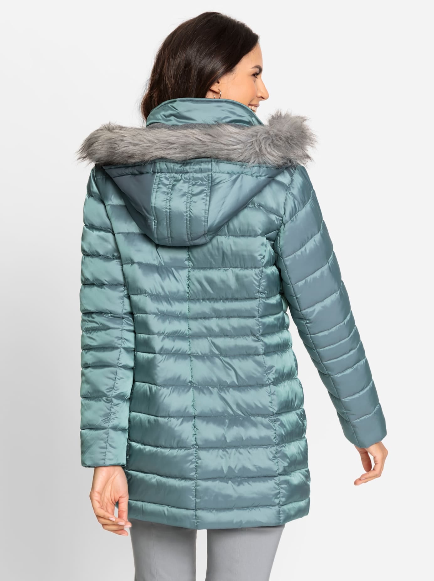 Inspirationen Steppjacke mit Kapuze