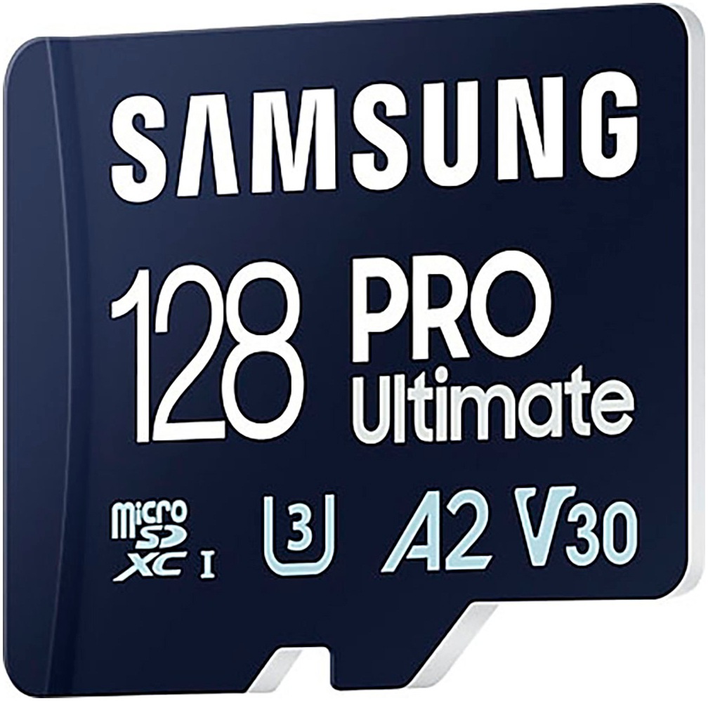 Samsung Speicherkarte »PRO Ultimate microSD 128GB«, (Video Speed Class 30 (V30)/UHS Speed Class 3 (U3) 200 MB/s Lesegeschwindigkeit)