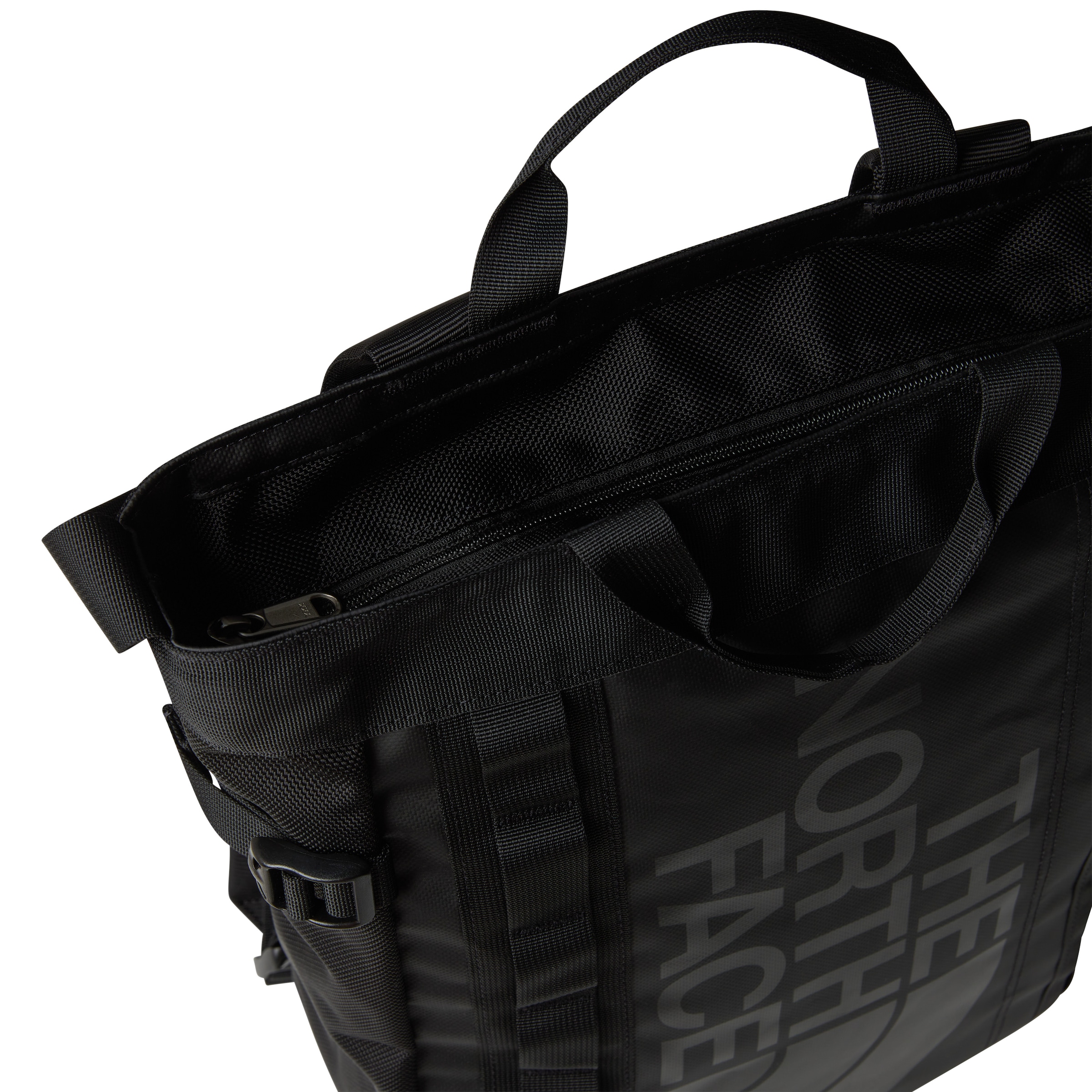 The North Face Umhängetasche »BASE CAMP TOTE PACK« mit drei Trageoptionen, mit seitlichen Kompressionsriemen