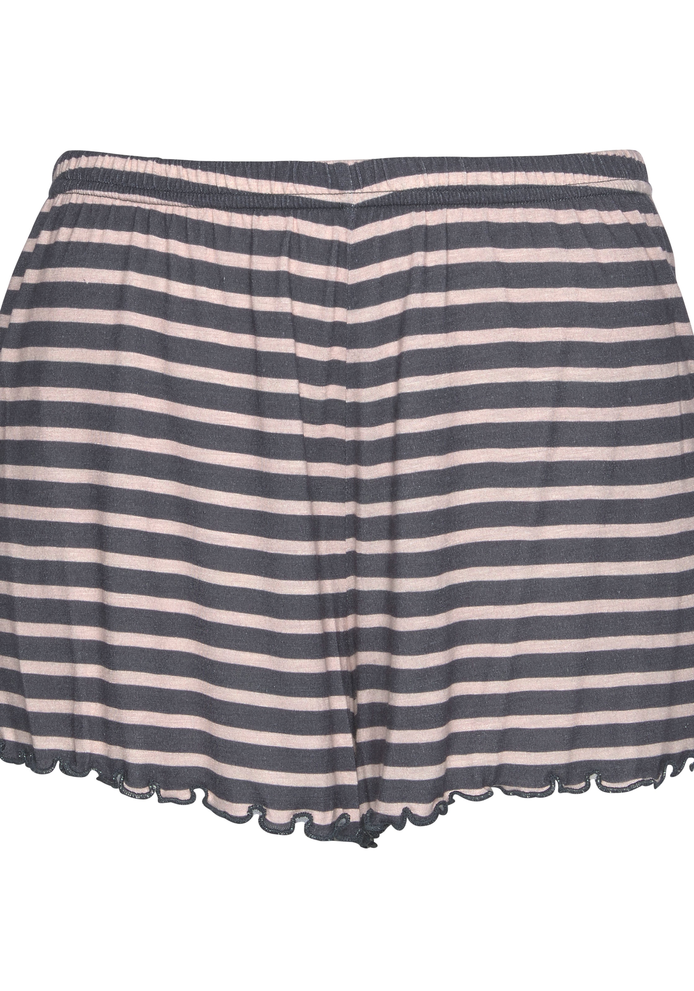Vivance Dreams Shorty, (2 tlg.), mit Statement-Druck
