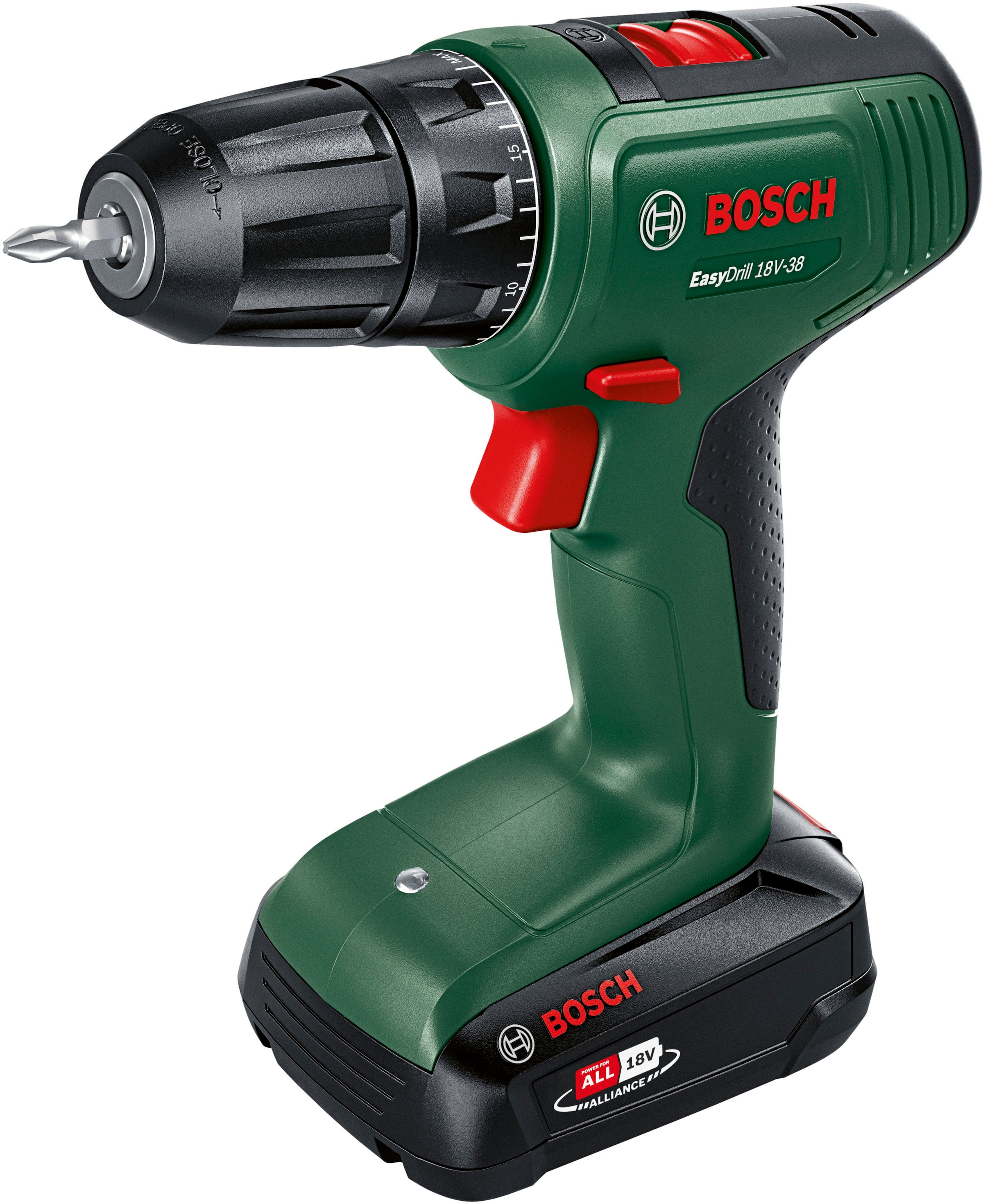 Bosch Home & Garden Akku-Bohrschrauber »EasyDrill 18V-38«, mit Akku und Ladegerät