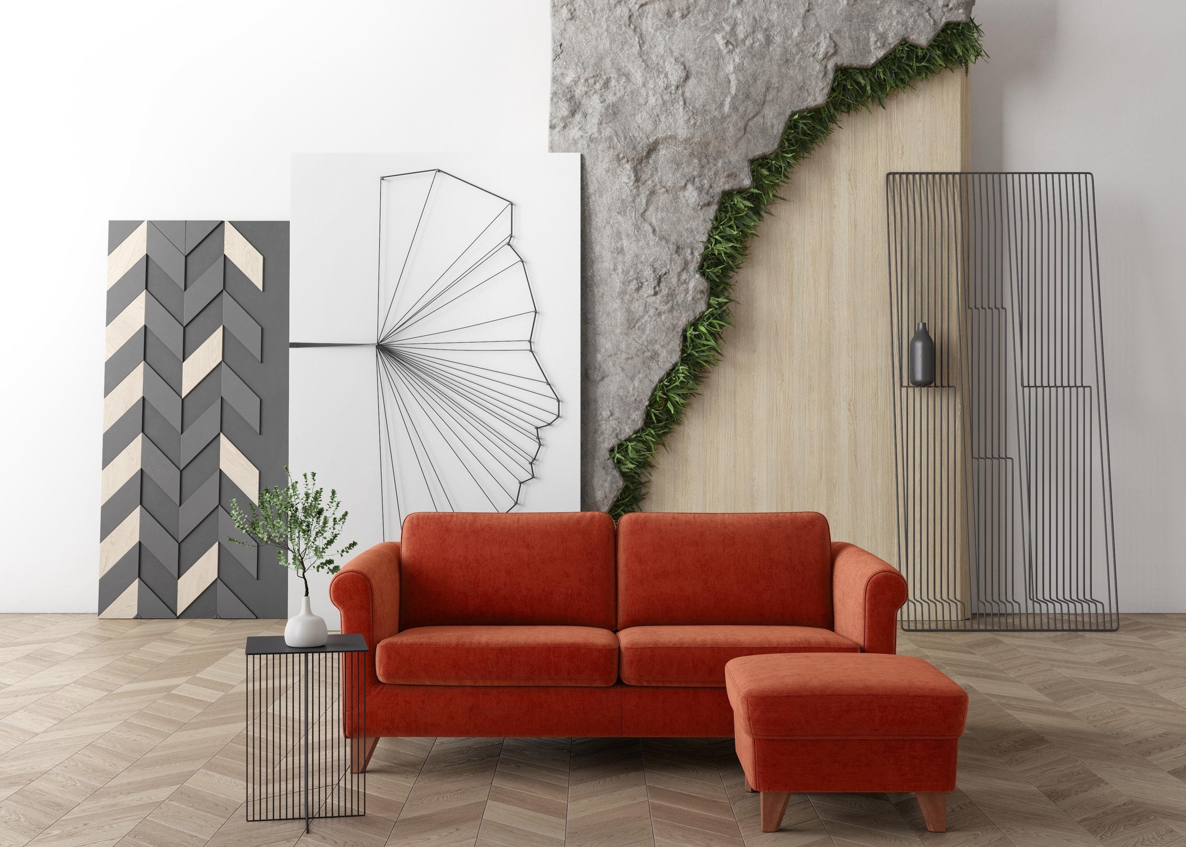 machalke® Hocker »amadeo«, mit wengefarbenen Beinen