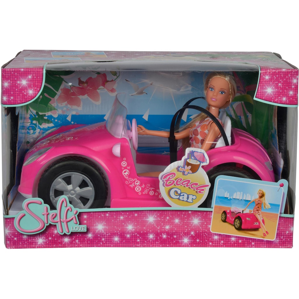 SIMBA Spielzeug-Auto »Steffi Love, Beach Car«, (2 tlg.)