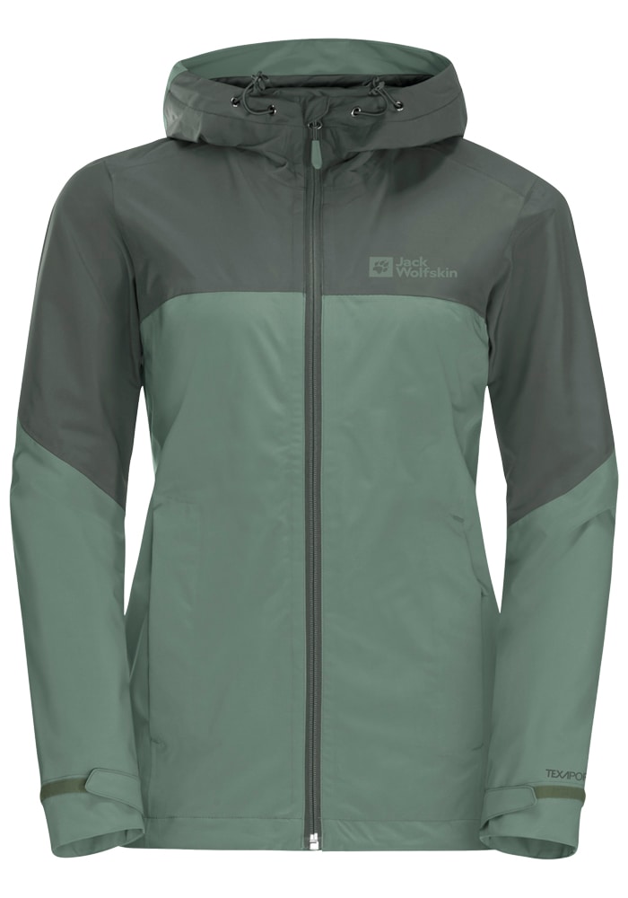 Jack Wolfskin Outdoorjacke »WEILTAL 2L JKT W« mitKapuze
