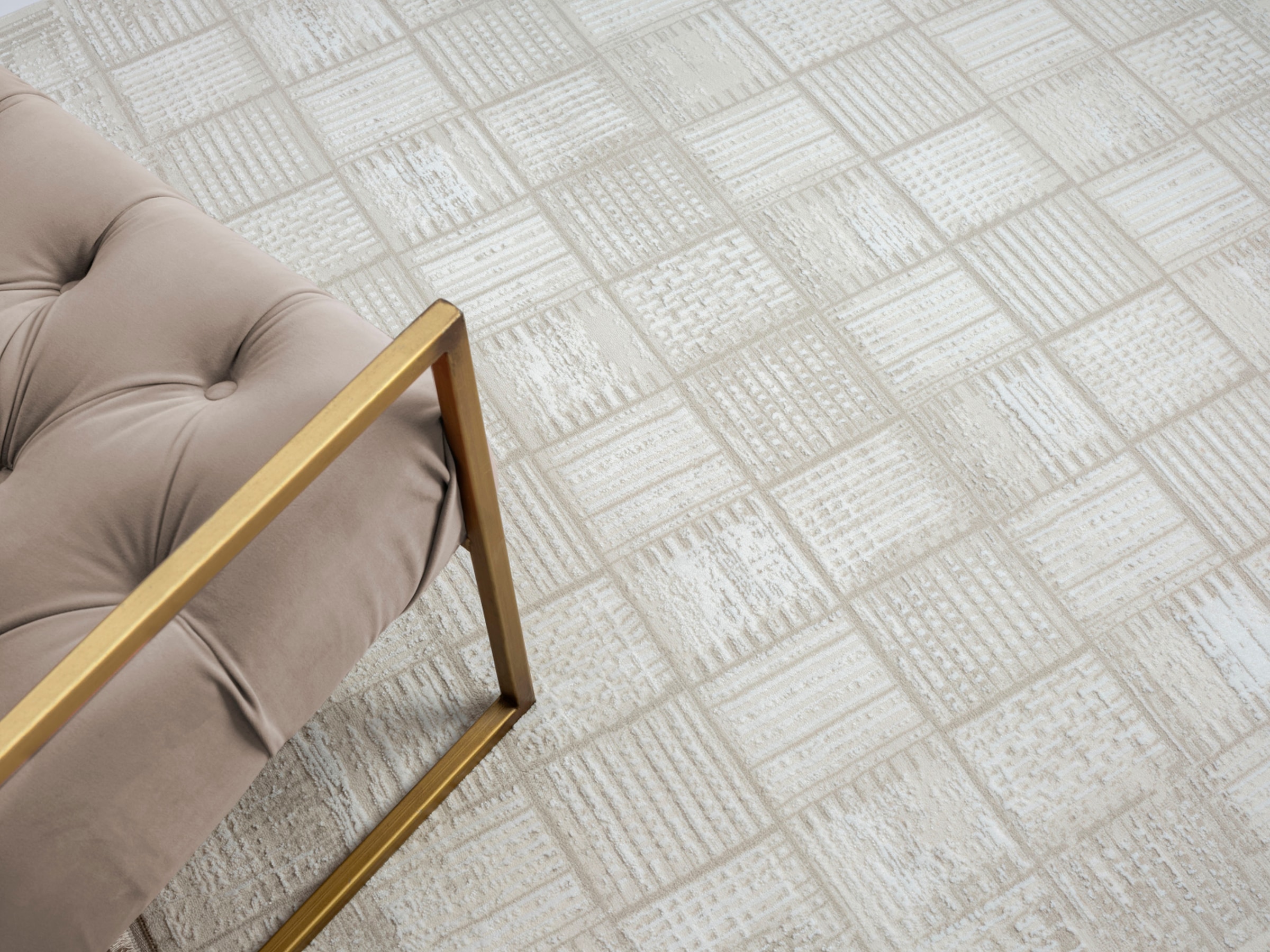 Myflair Möbel & Accessoires Teppich »My House, LAGERRÄUMUNG!«, rechteckig, 10 mm Höhe, Kurzflor, Retro-Style, besonders weich durch Microfaser, mit Fransen