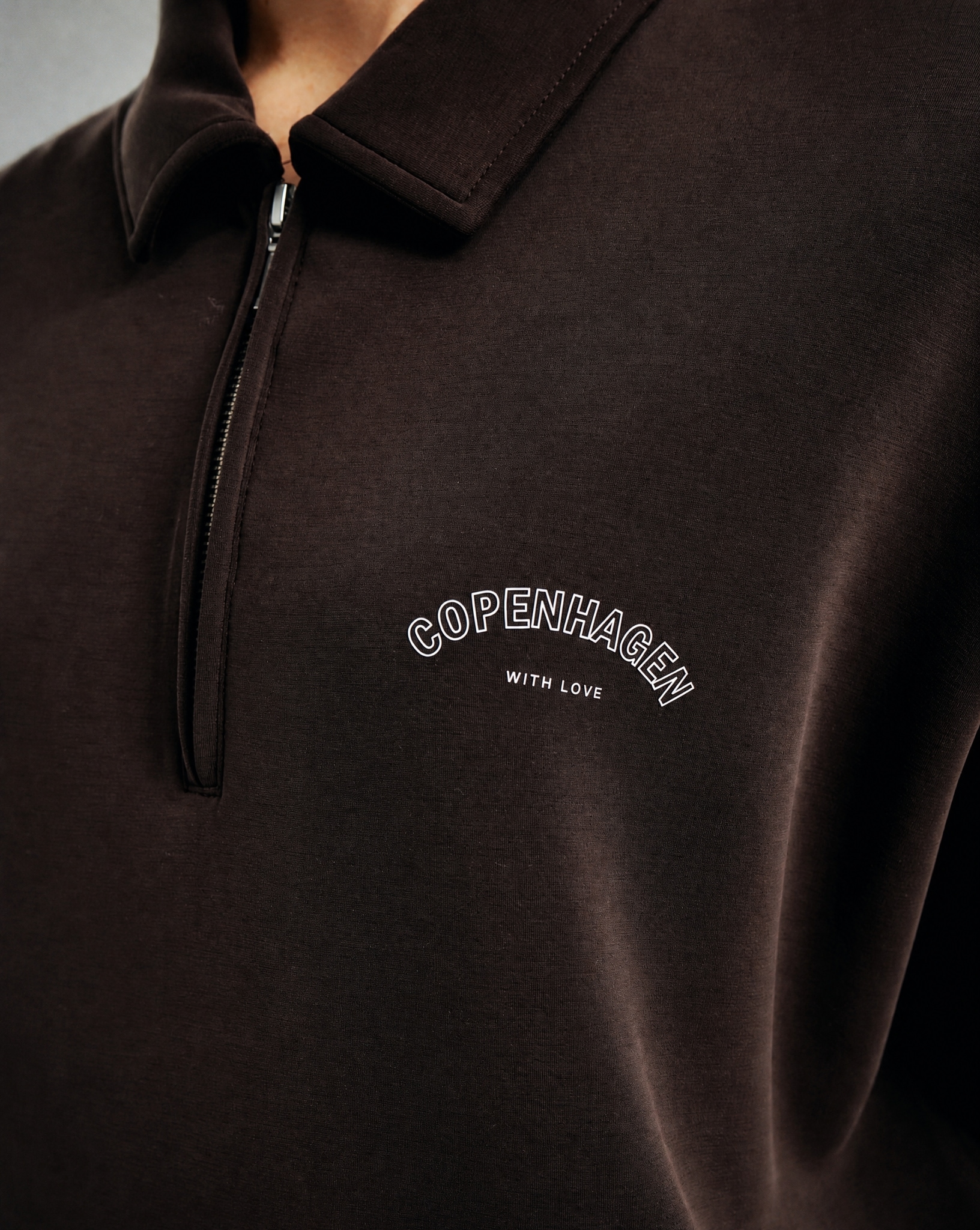Smith & Soul Poloshirt in Sweatqualität, Tunnelzug