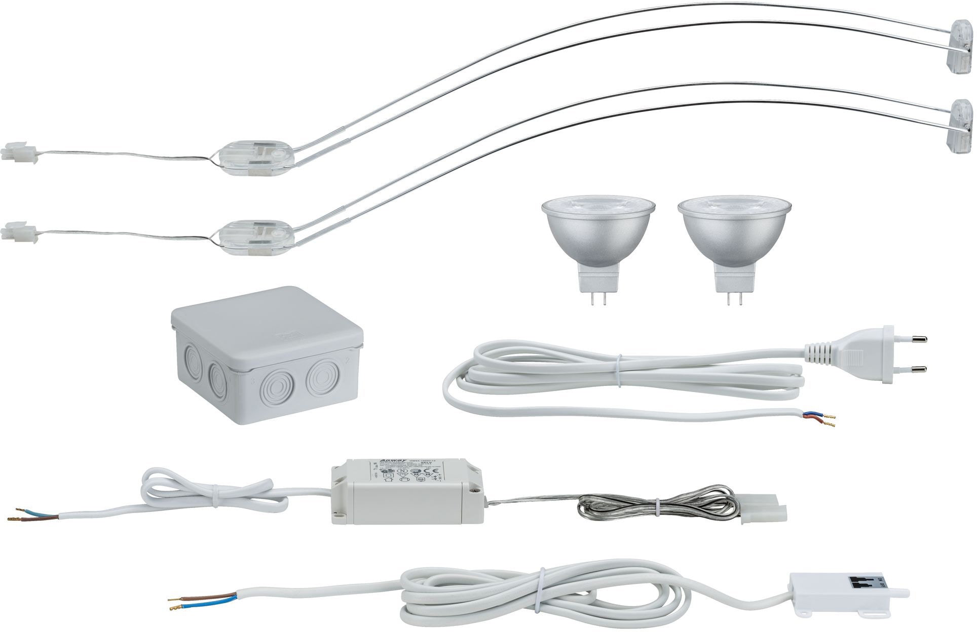 Paulmann LED Bilderleuchte »Assistent II«, 2 flammig, Leuchtmittel GU 5,3 | LED wechselbar, GU 5,3