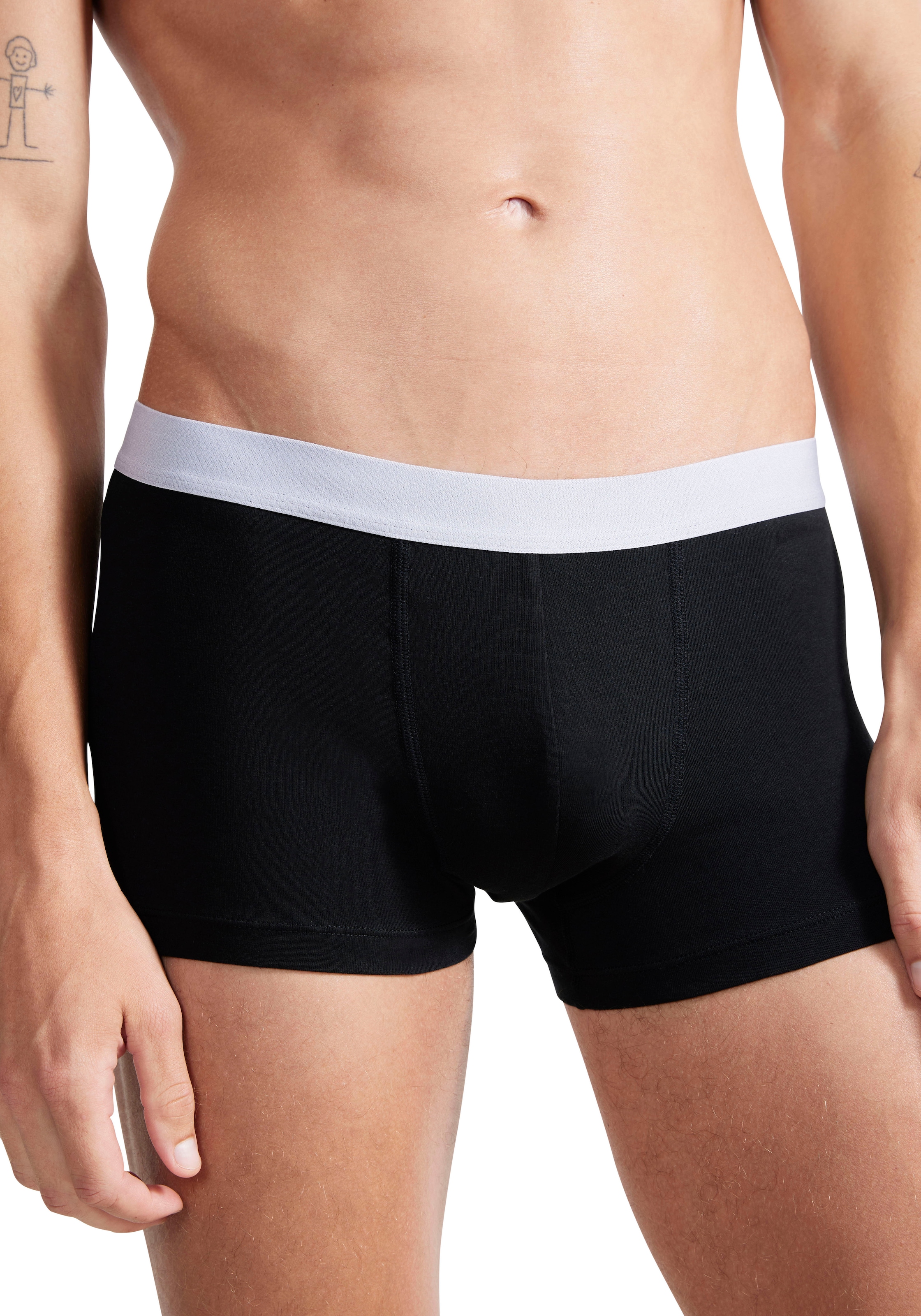 sloggi Hipster »Men GO ABC 2.0« 6er Pack,  weich, Baumwollmix, elastischer Logobund, Baisc, ohne Eingriff
