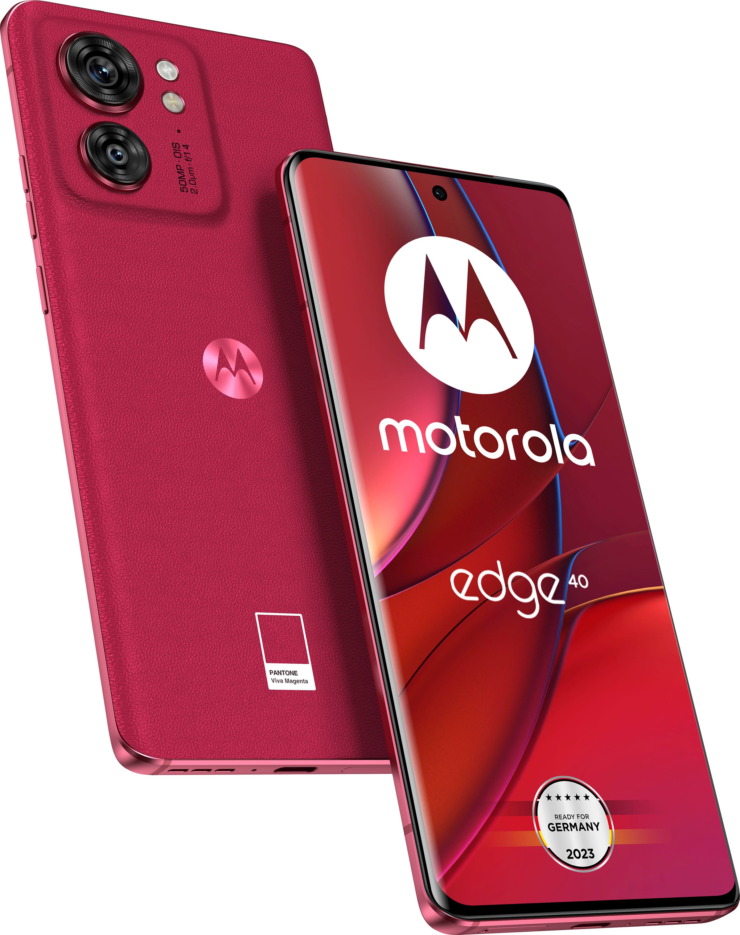 Motorola Smartphone 40«, Speicherplatz, | XXL UNIVERSAL 50 3 256 GB 16,63 black, Jahre cm/6,55 eclipse MP Zoll, Kamera »Edge ➥ Garantie