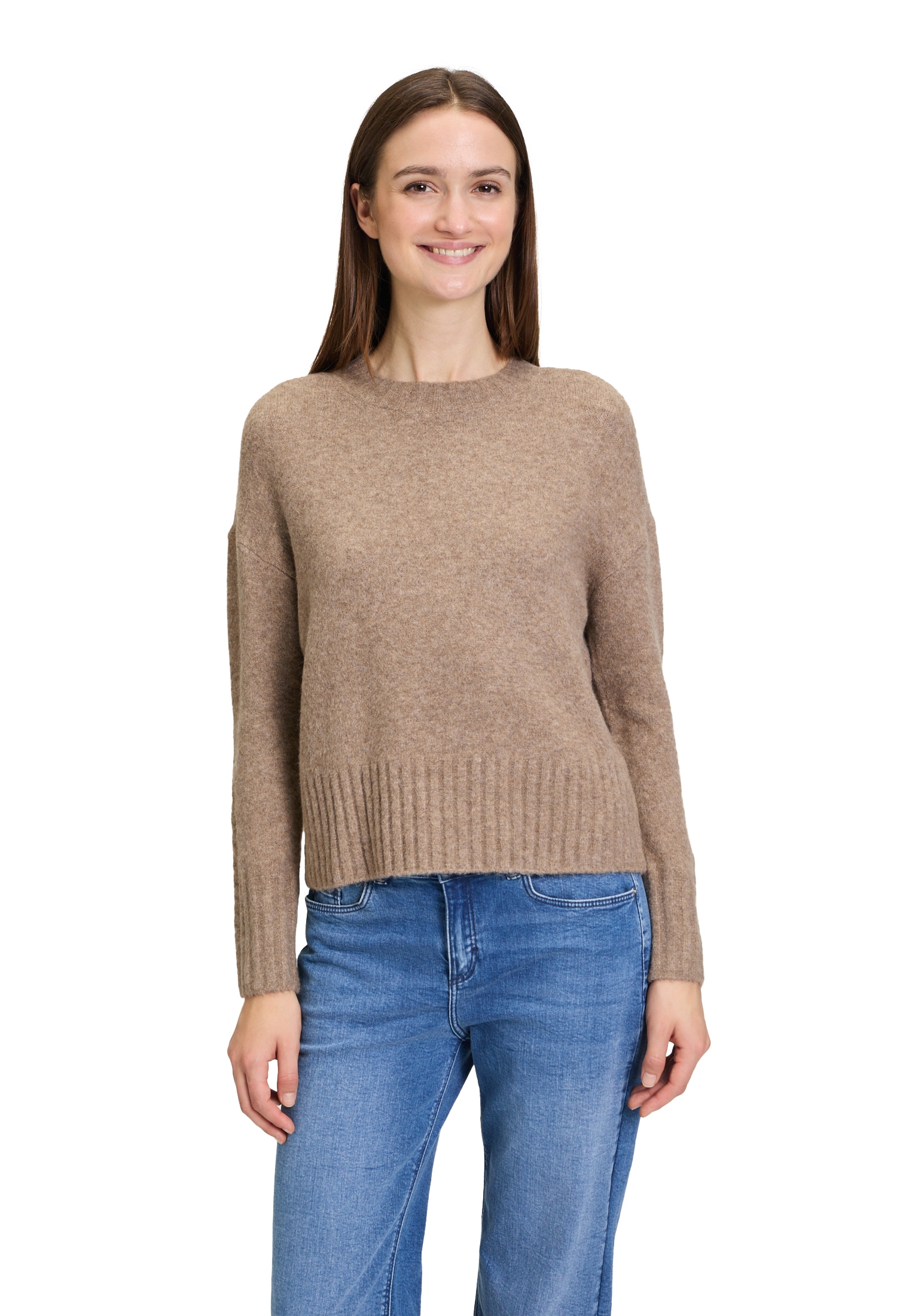 Cartoon Strickpullover »Strickpullover mit Rundhalsausschnitt«