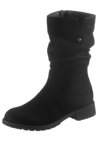 Winterstiefel, mit slouchy Raffungen am Schaft