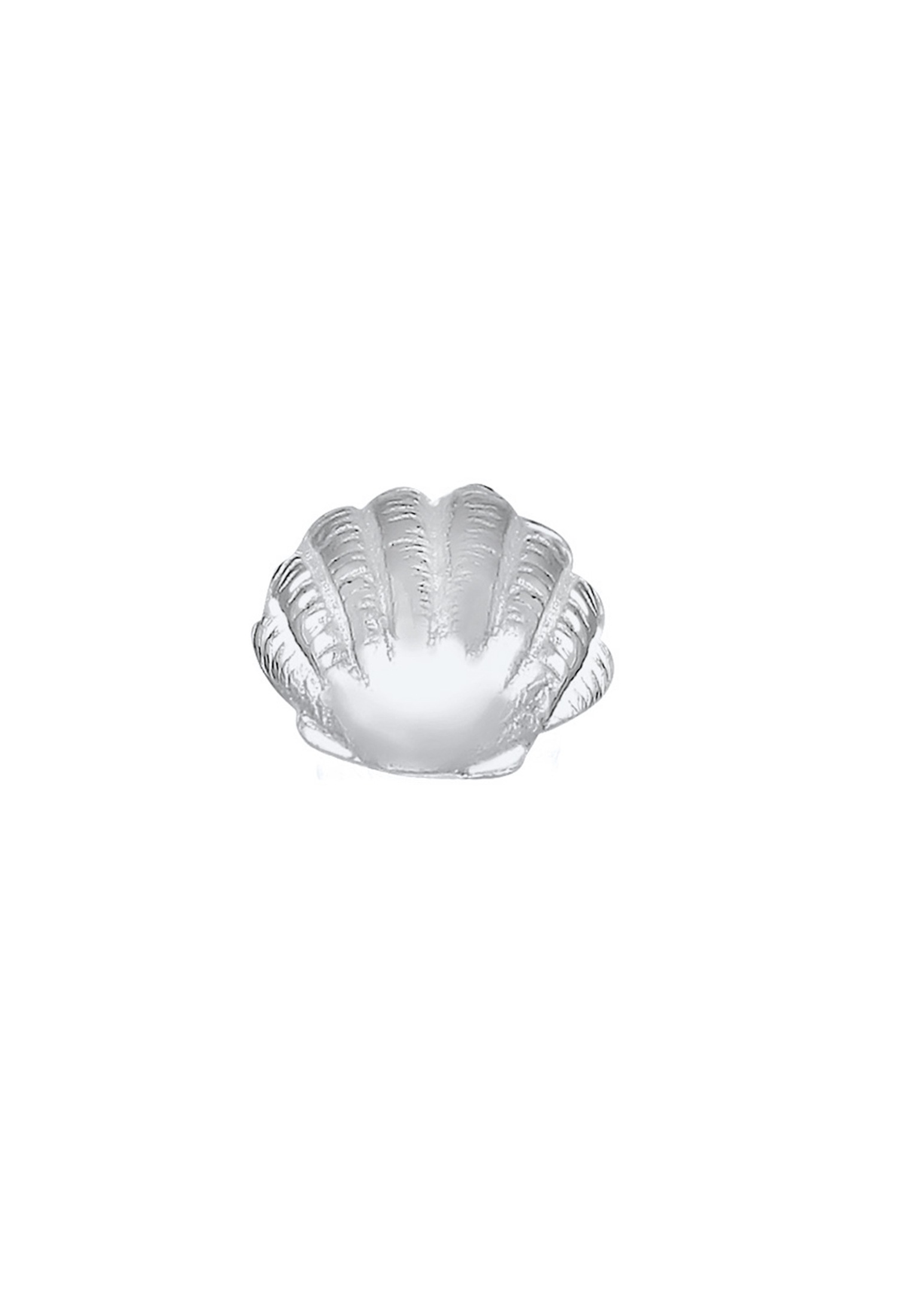 Elli Piercing-Set »Ohrringe Single Ohrstecker Muschel 925 Silber«