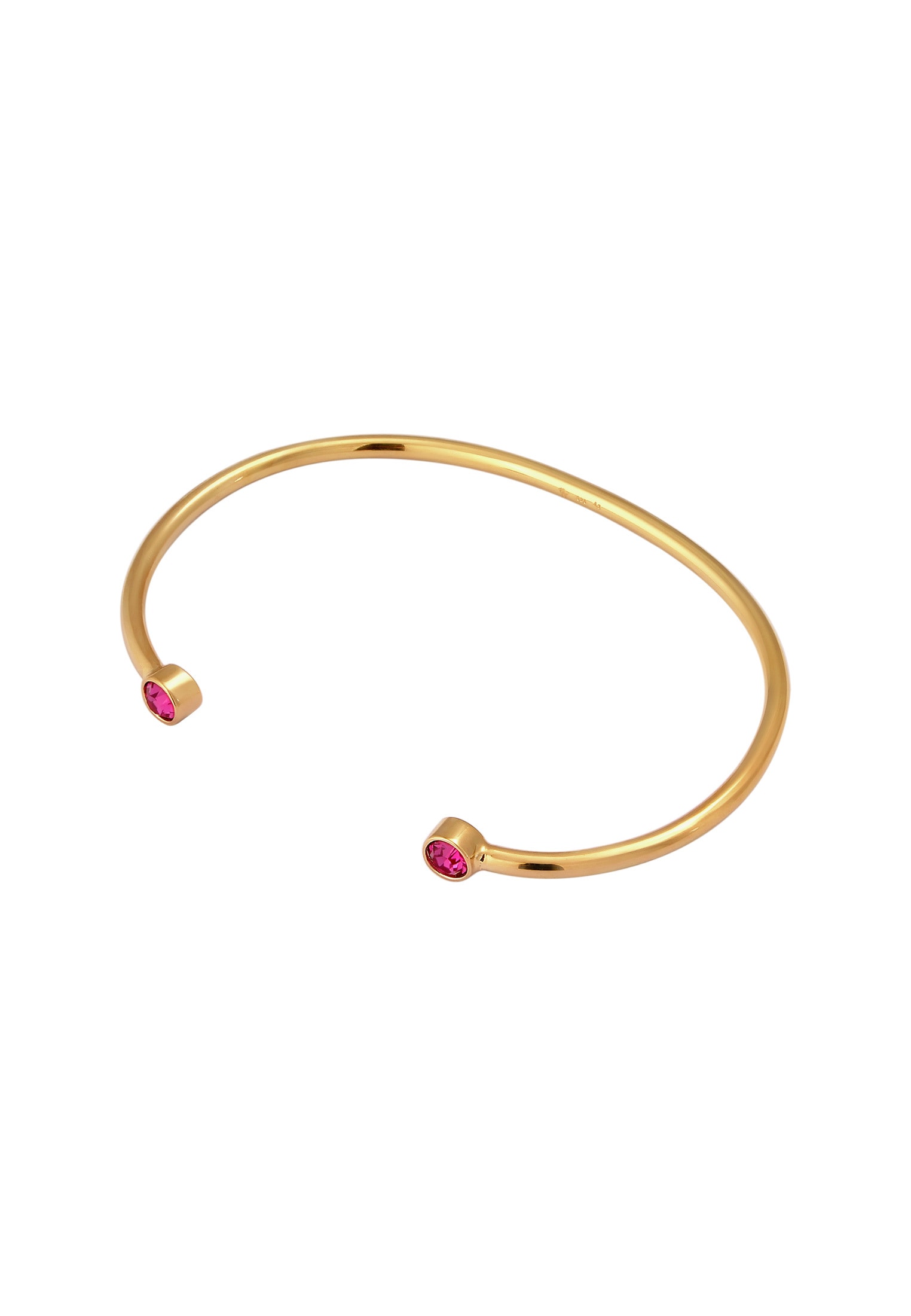 Elli Armreif »Armband Armreif Trend Kristalle 925 Silber«