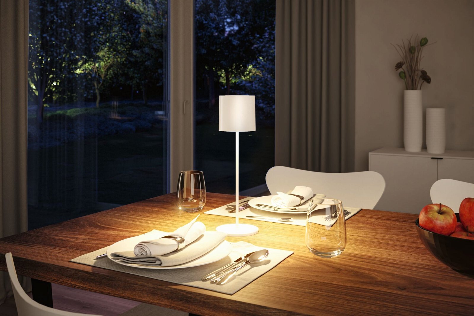 Paulmann LED Außen-Tischleuchte »Mobile Tuni IP44 2700K dimmbar 2,8W USBC« 1 Stk. Warmweiß