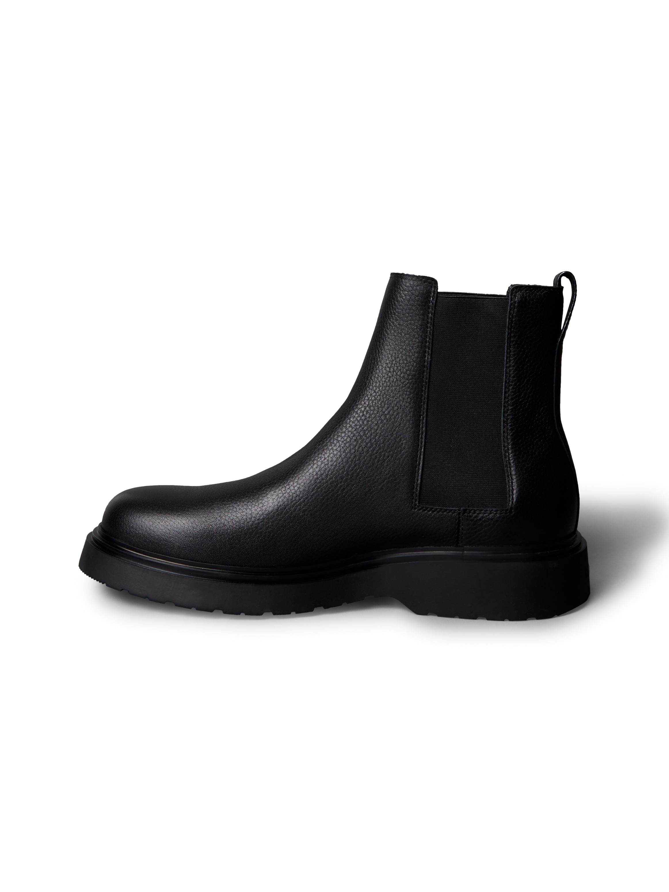 Calvin Klein Jeans Chelseaboots »COMBAT ESS CHELSEA BOOT LTH«  Klassik-Stiefelette, Schlupfboots mit Stretcheinsätze