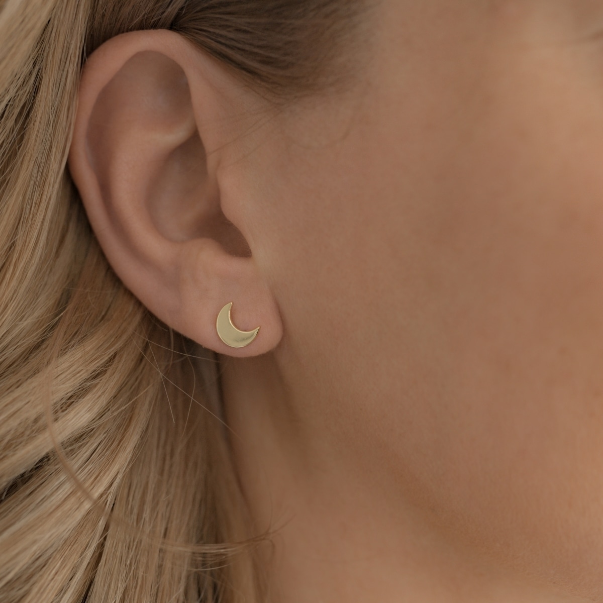 Glanzstücke München Paar Ohrstecker »Set: G232« mit Mond aus Sterling Silber