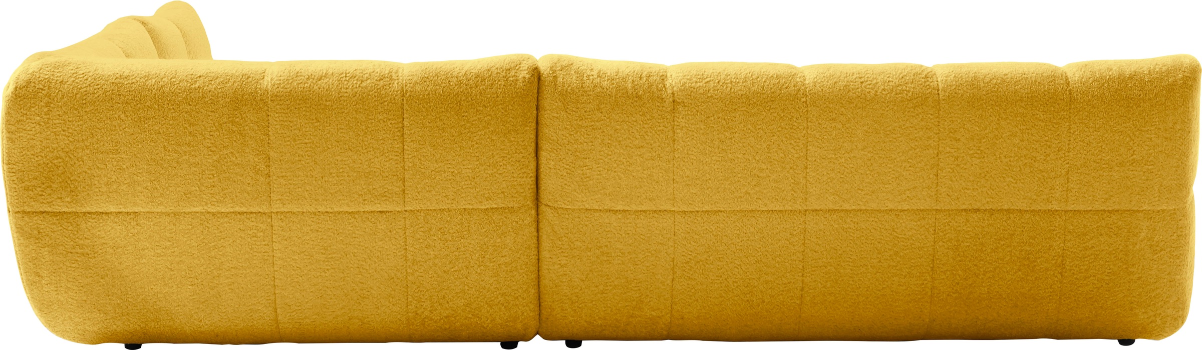 Home affaire Ecksofa »Cozy Bubble, mit klappbarer Armlehne, Breite 324 cm«