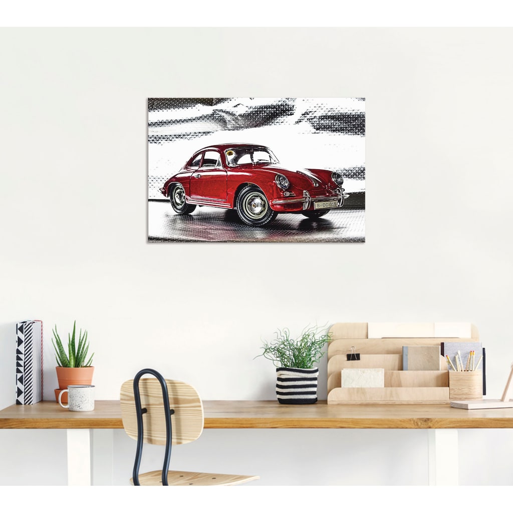 Artland Wandbild »Klassiker - Der Porsche 356«, Auto, (1 St.)