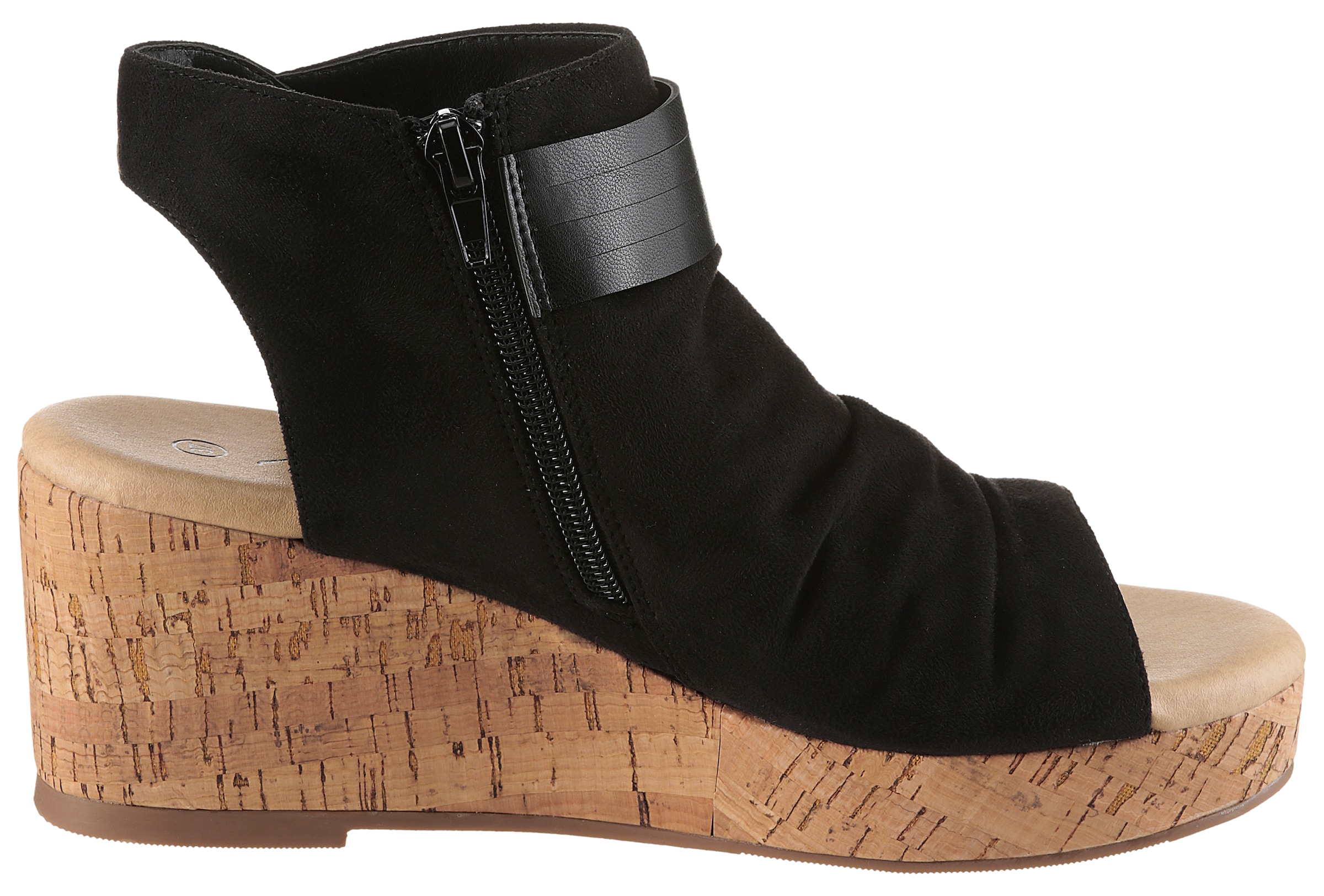 Aniston SHOES Keilsandalette  Schaftsandale, Plateausandale, Sommerschuh - NEUE KOLLEKTION